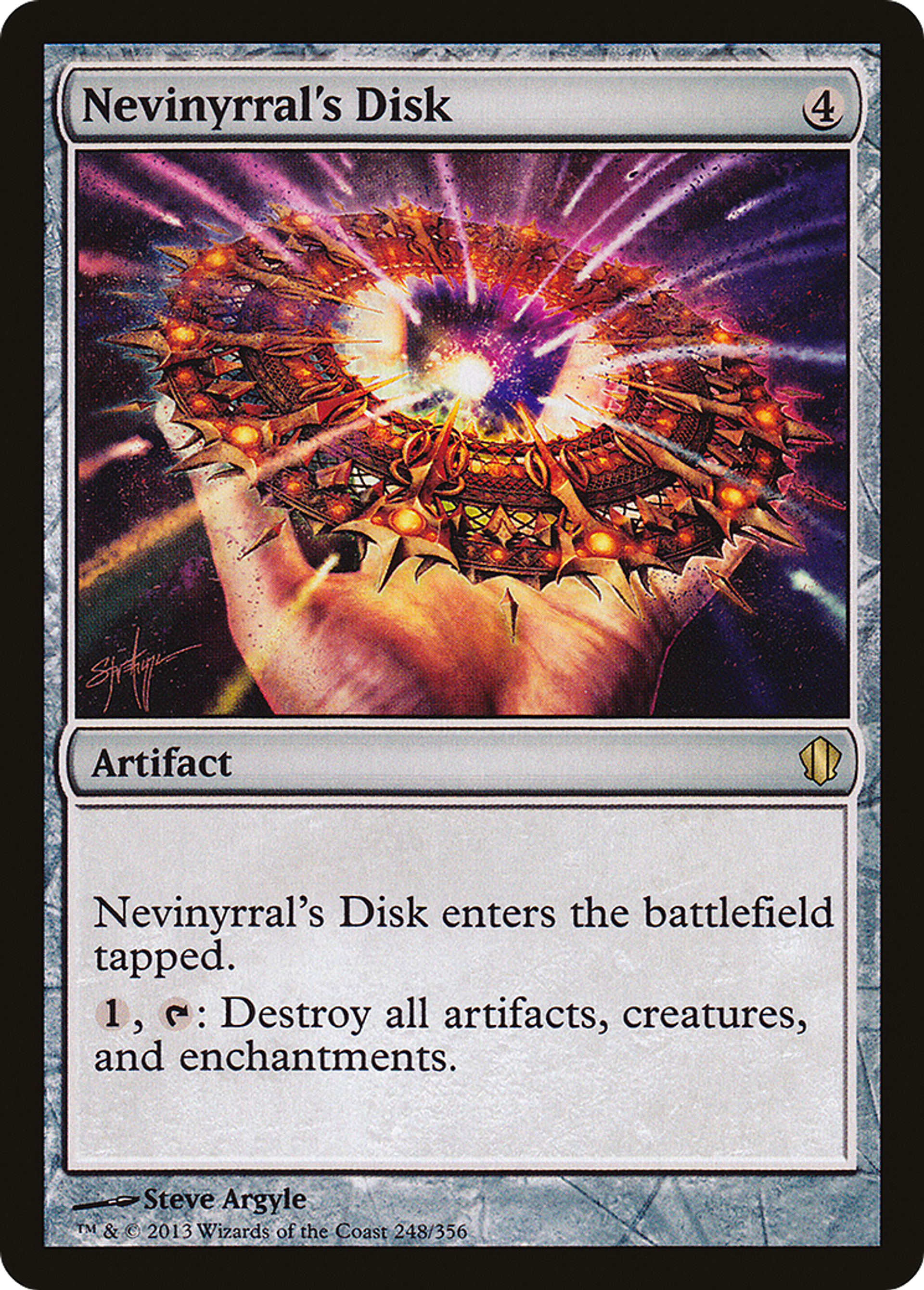 Nevinyrral's Disk — Commander 2013 — Magic: The Gathering