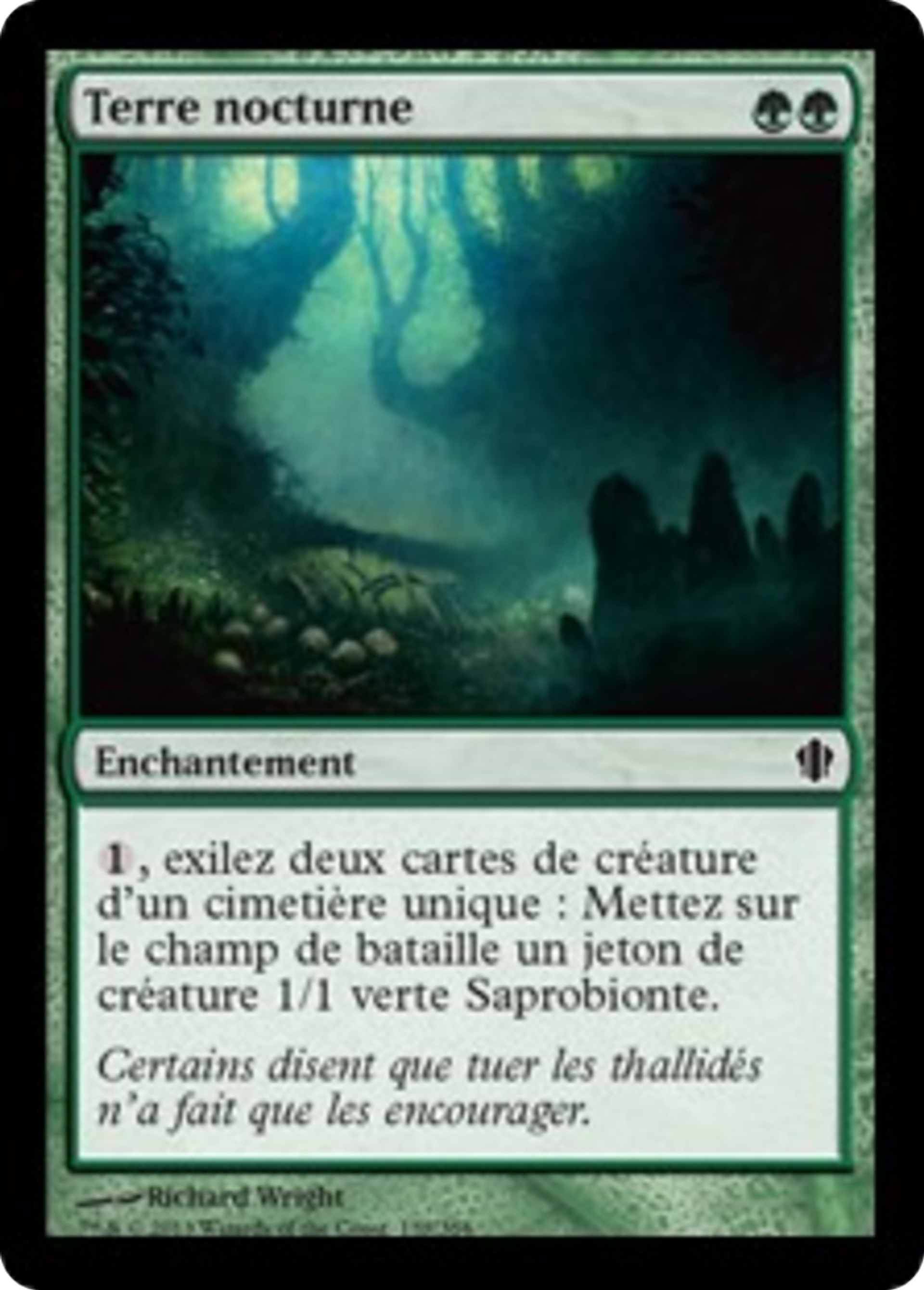 Terre nocturne — Commander 2013 — Magic: The Gathering