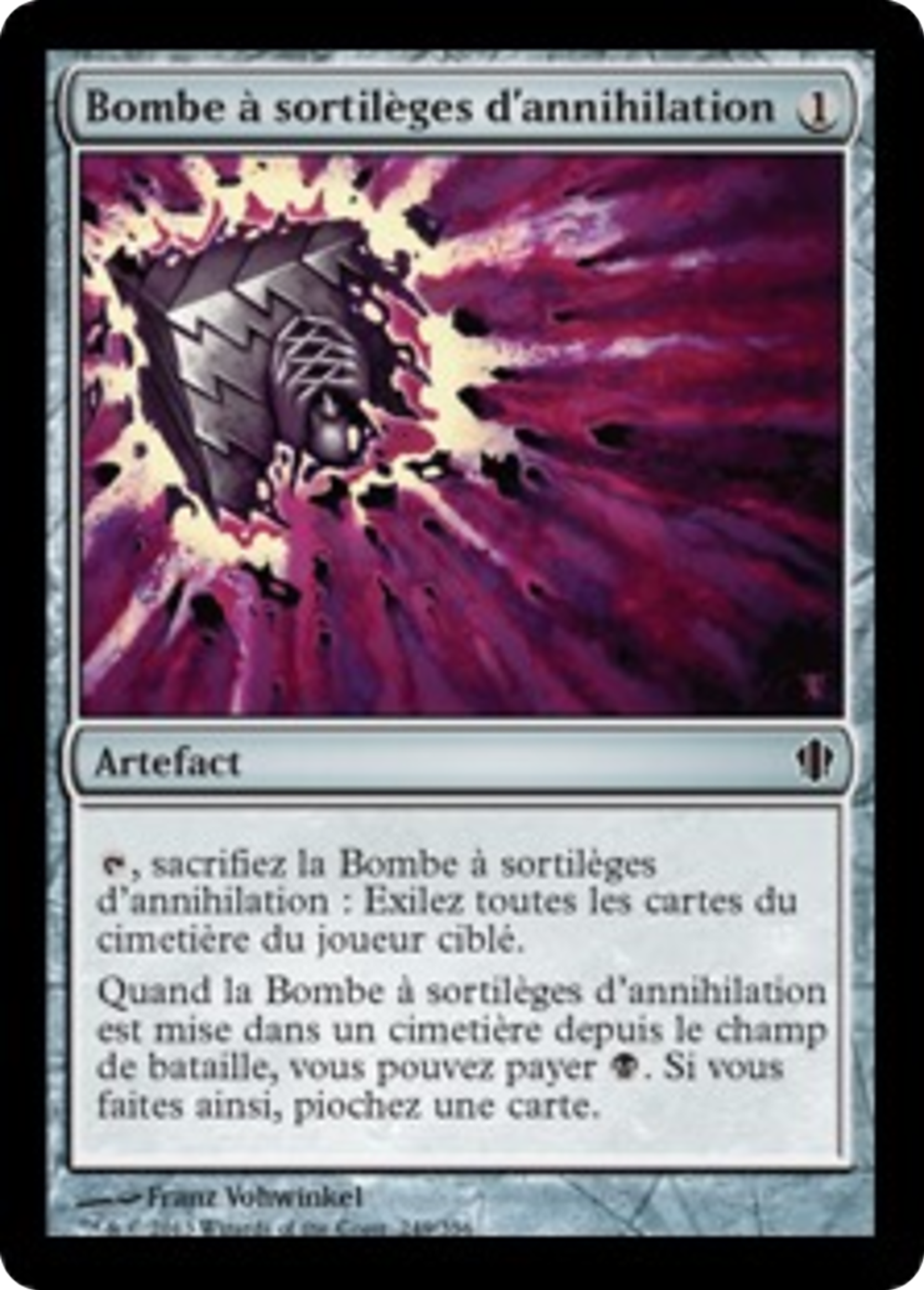 Bombe à sortilèges d'annihilation — Commander 2013 — Magic: The Gathering
