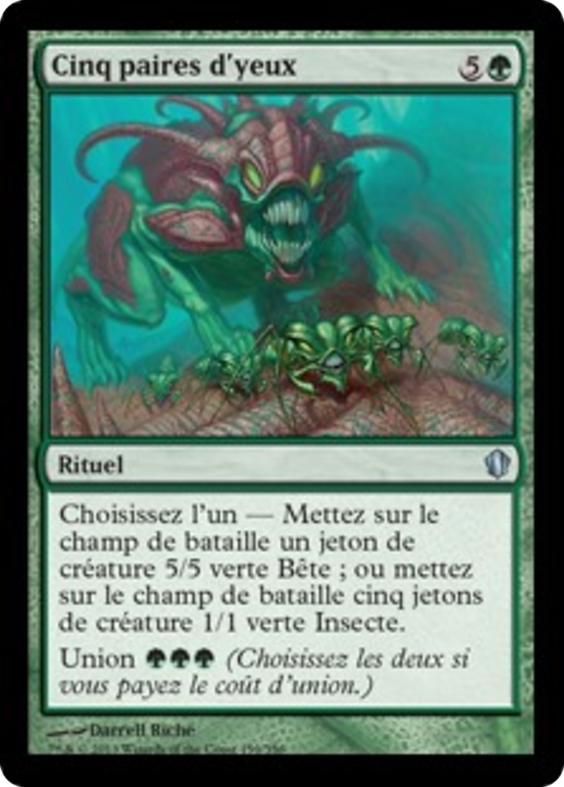 Cinq paires d'yeux — Commander 2013 — Magic: The Gathering