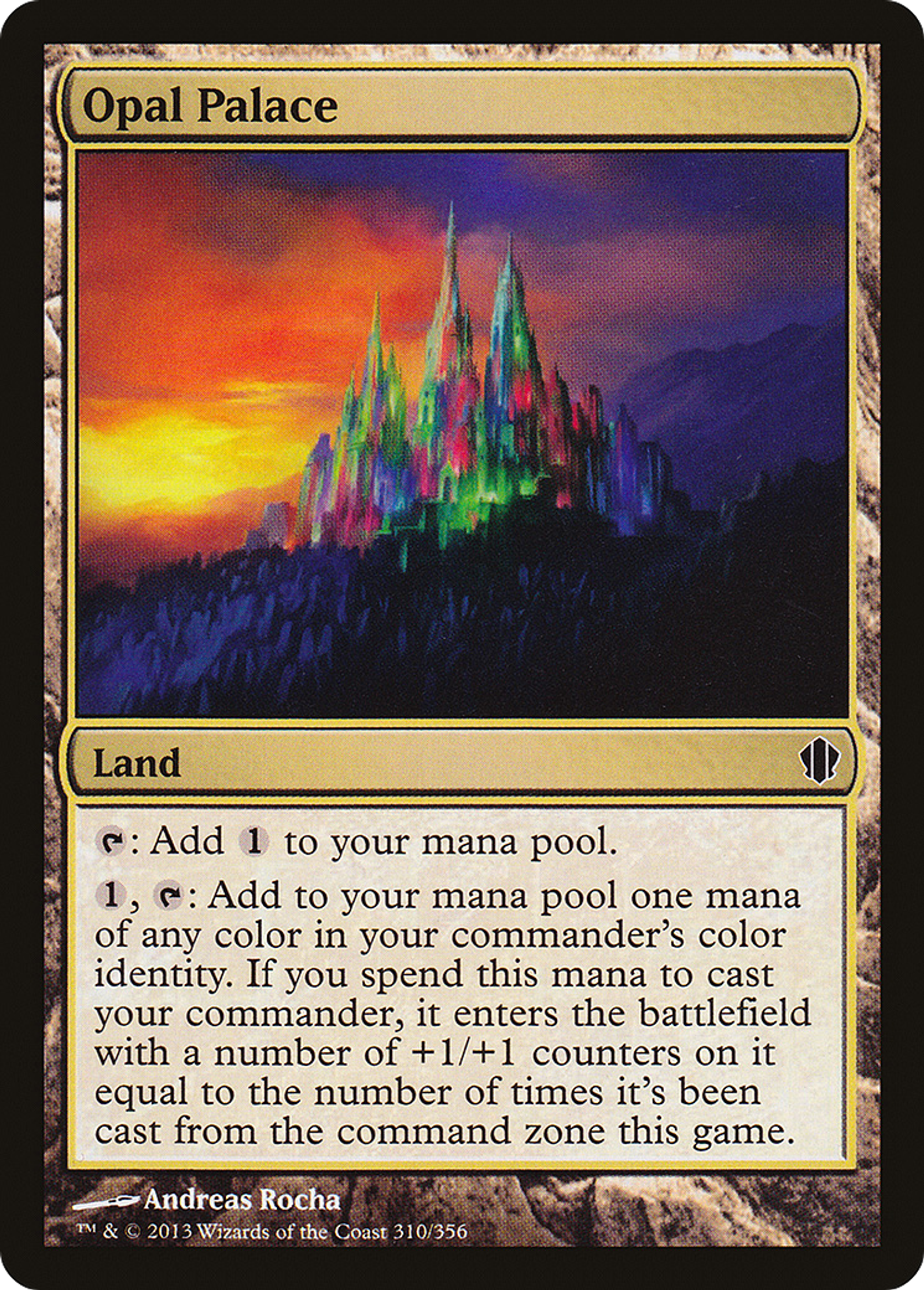 Opal Palace — Commander 2013 — Magic: The Gathering