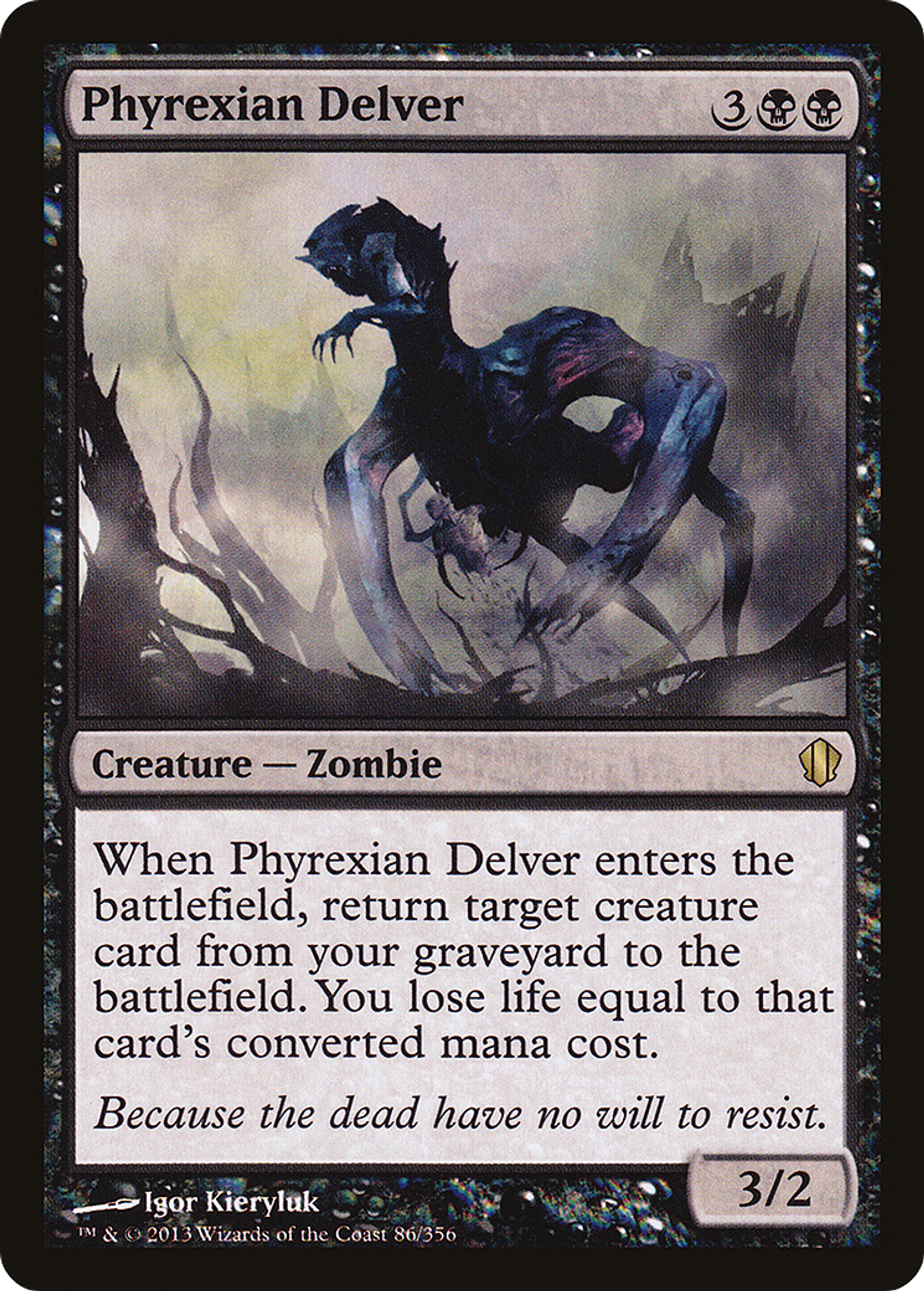 Phyrexian Delver — Commander 2013 — Magic: The Gathering