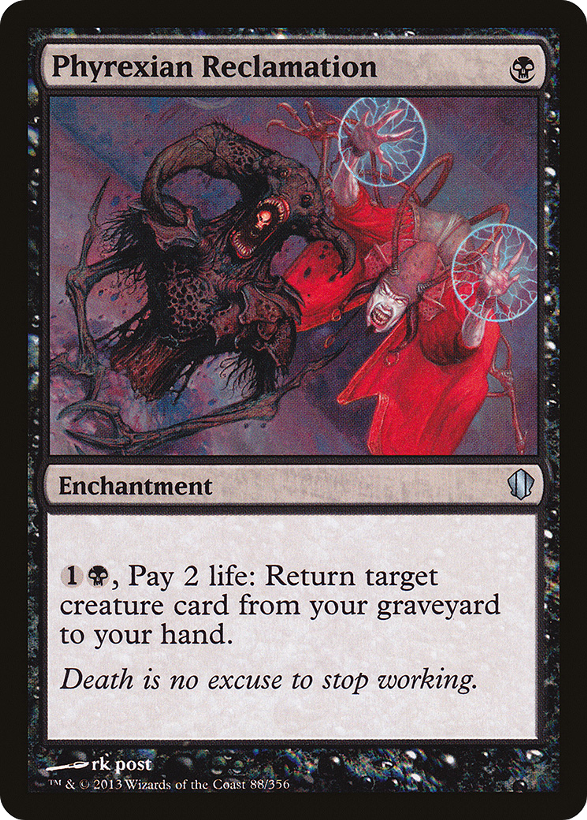 Phyrexian Reclamation — Commander 2013 — Magic: The Gathering