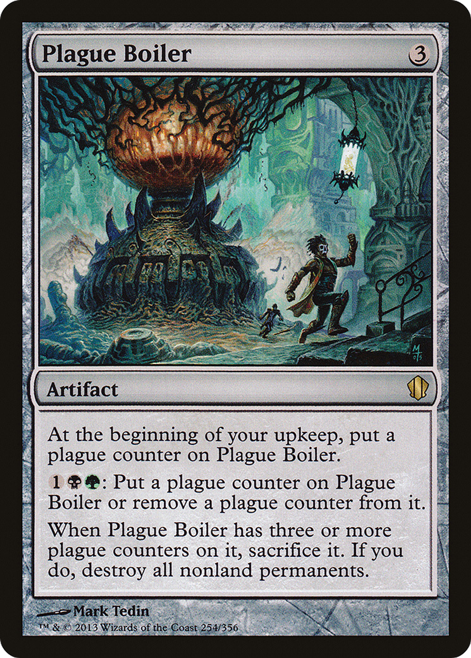 Plague Boiler — Commander 2013 — Magic: The Gathering