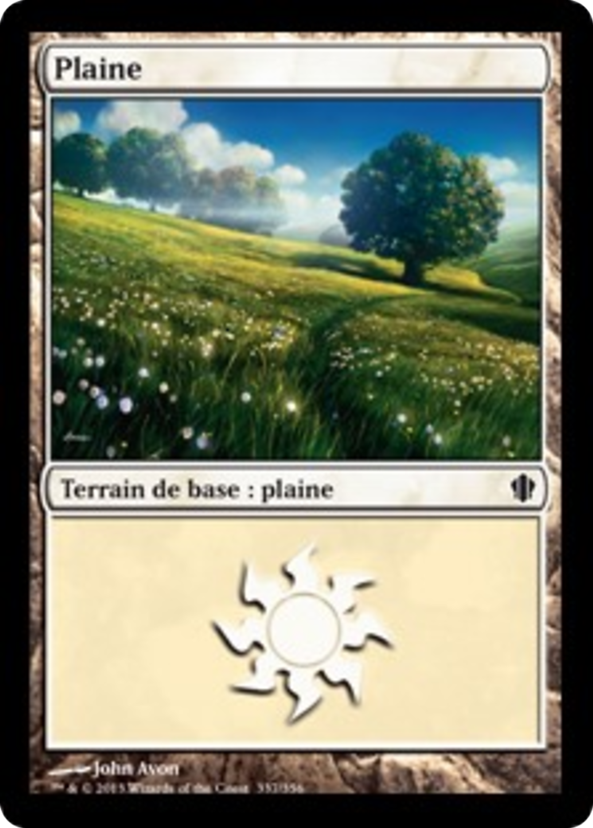 Plaine — Commander 2013 — Magic: The Gathering