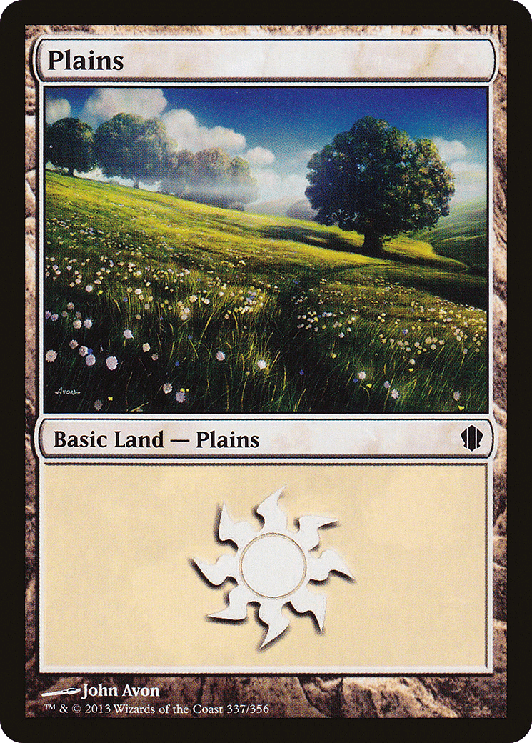 Plains — Commander 2013 — Magic: The Gathering