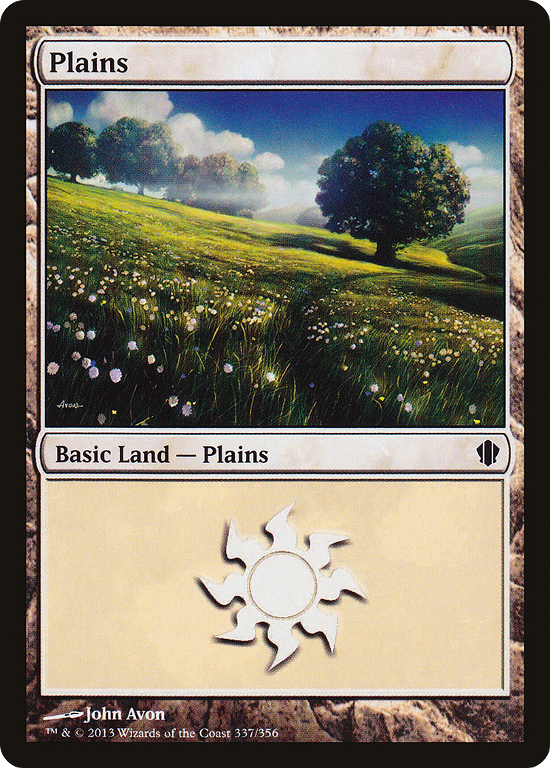 Plains — Commander 2013 — Magic: The Gathering