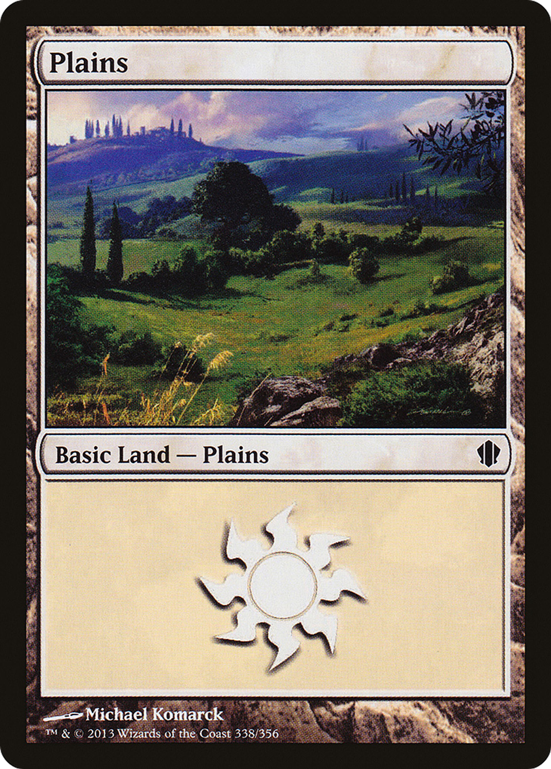 Plains — Commander 2013 — Magic: The Gathering