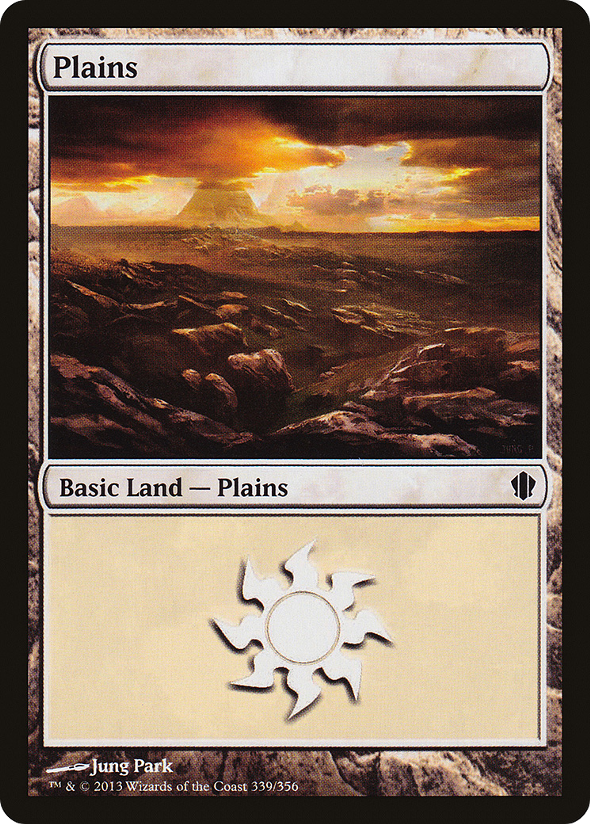 Plains — Commander 2013 — Magic: The Gathering