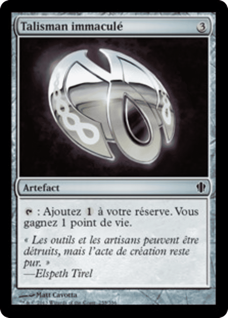 Talisman immaculé — Commander 2013 — Magic: The Gathering