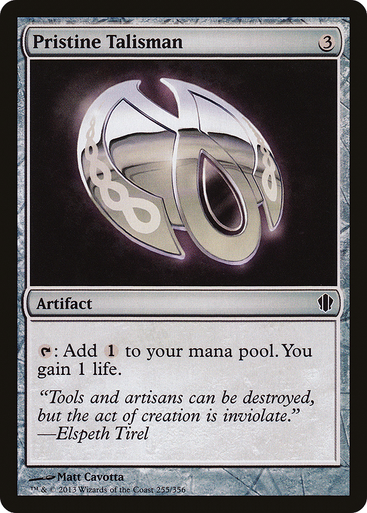 Pristine Talisman — Commander 2013 — Magic: The Gathering