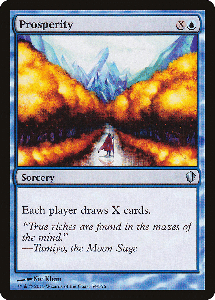 Prosperity — Commander 2013 — Magic: The Gathering