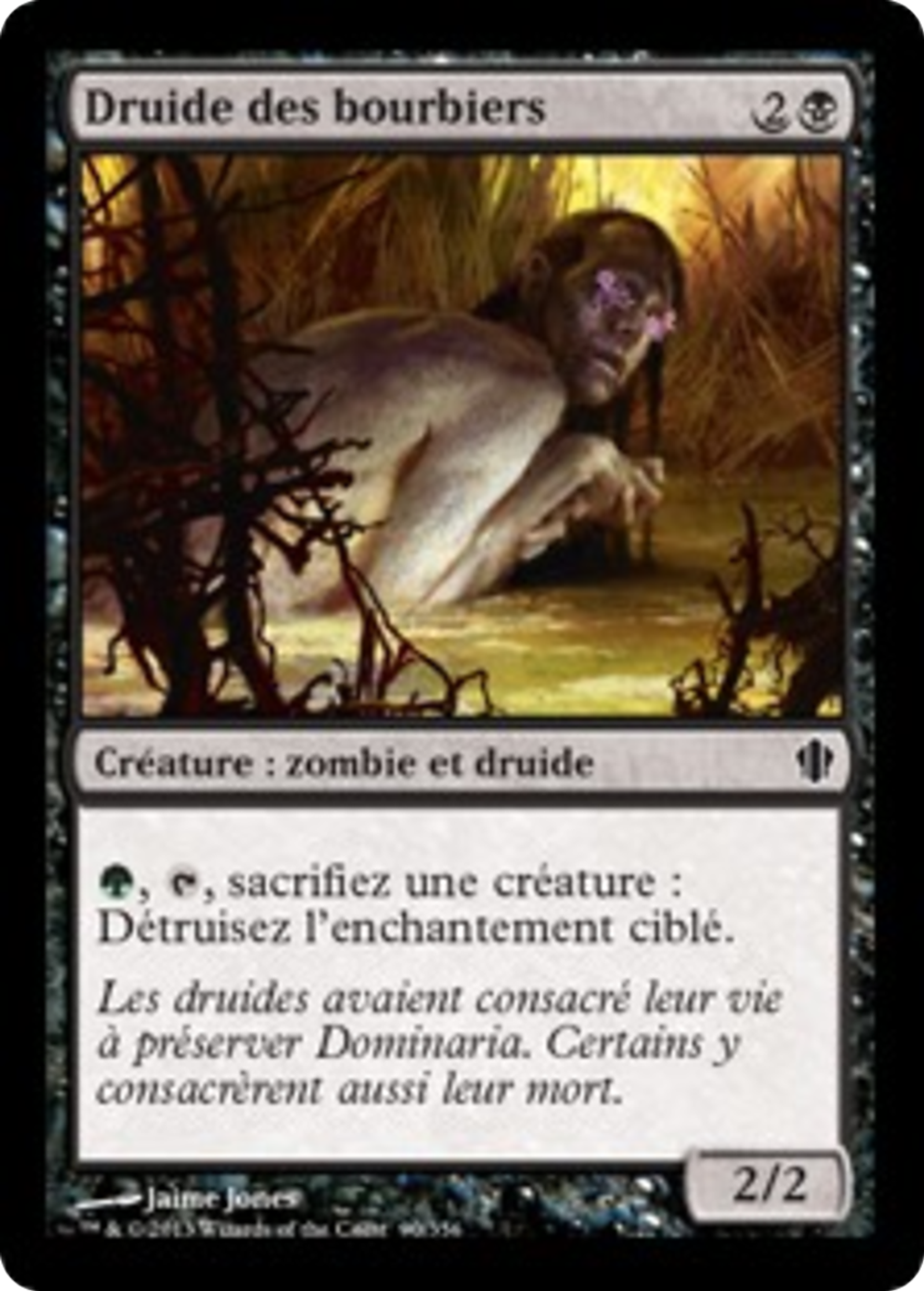 Druide des bourbiers — Commander 2013 — Magic: The Gathering