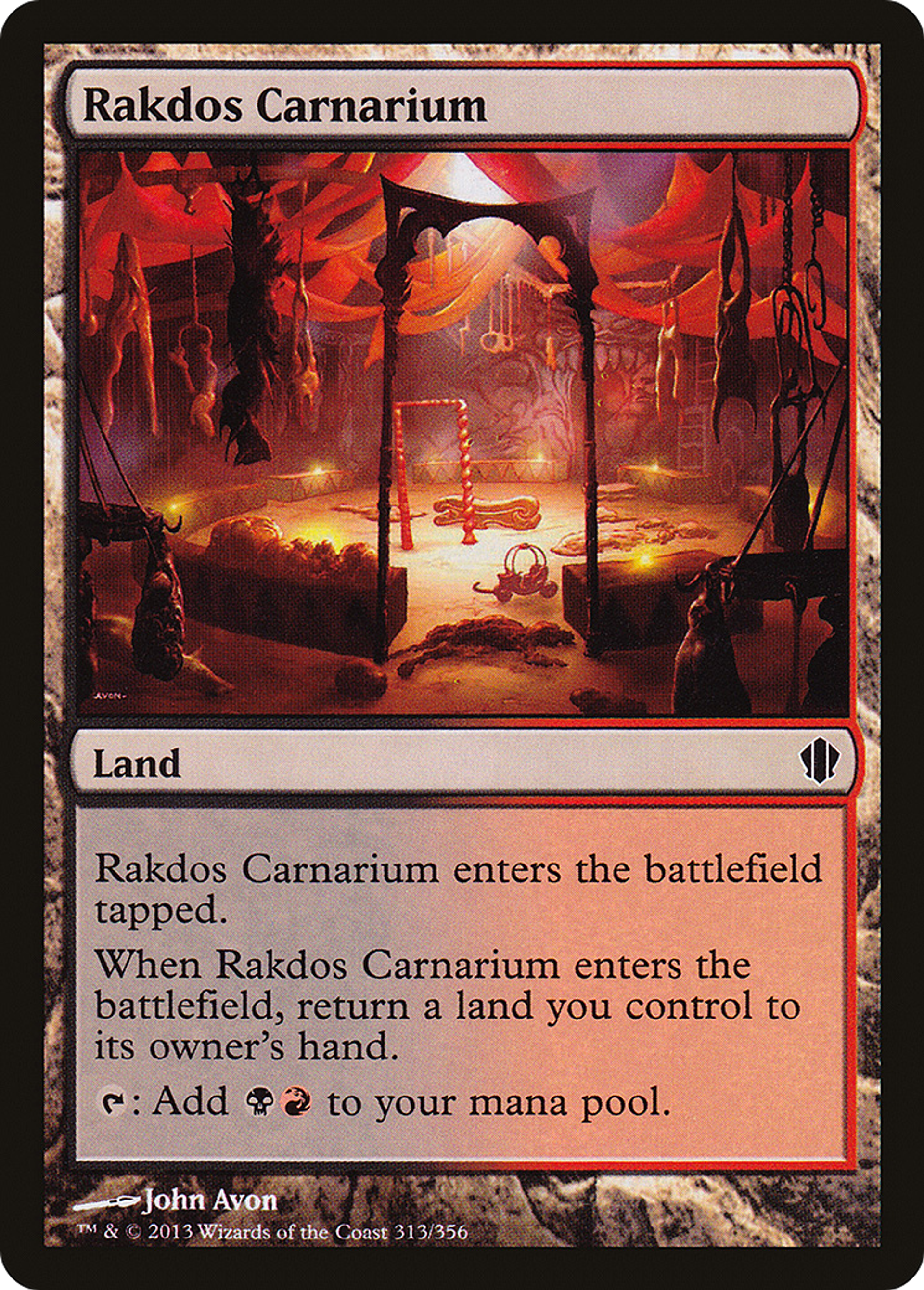 Rakdos Carnarium — Commander 2013 — Magic: The Gathering