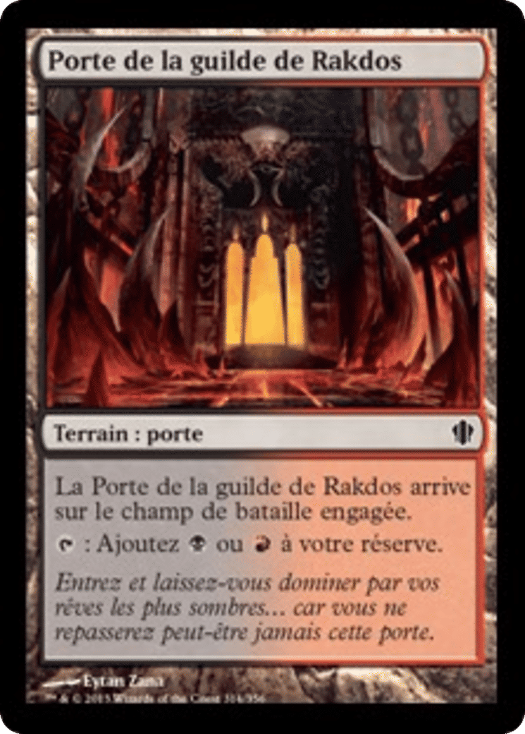 Porte de la guilde de Rakdos — Commander 2013 — Magic: The Gathering