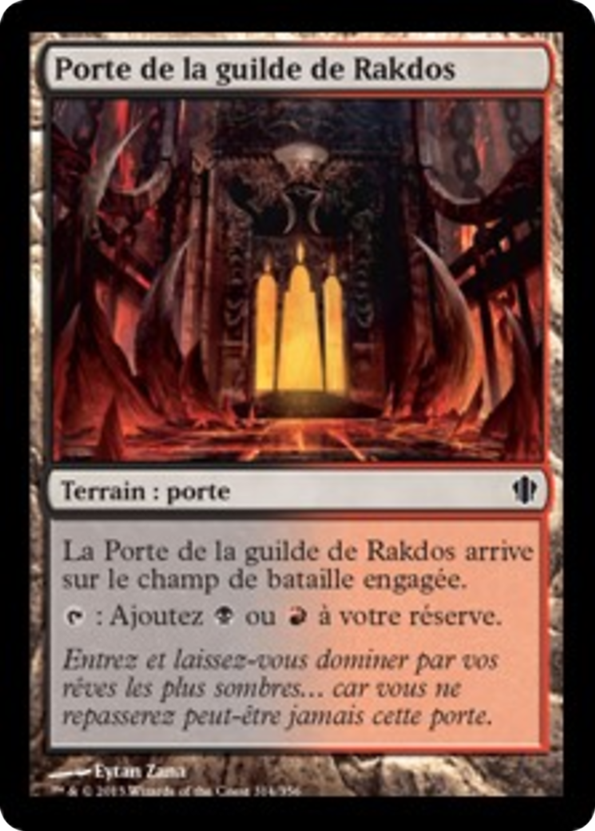 Porte de la guilde de Rakdos — Commander 2013 — Magic: The Gathering