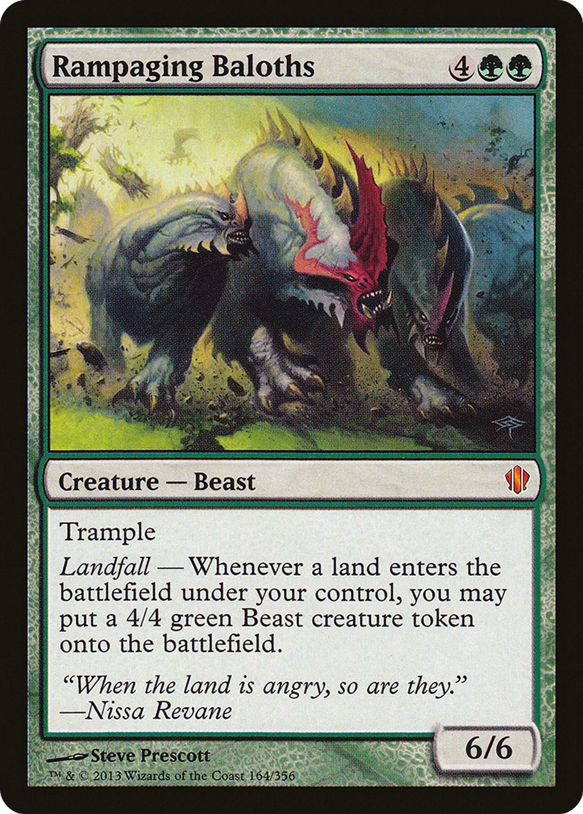 Rampaging Baloths — Commander 2013 — Magic: The Gathering