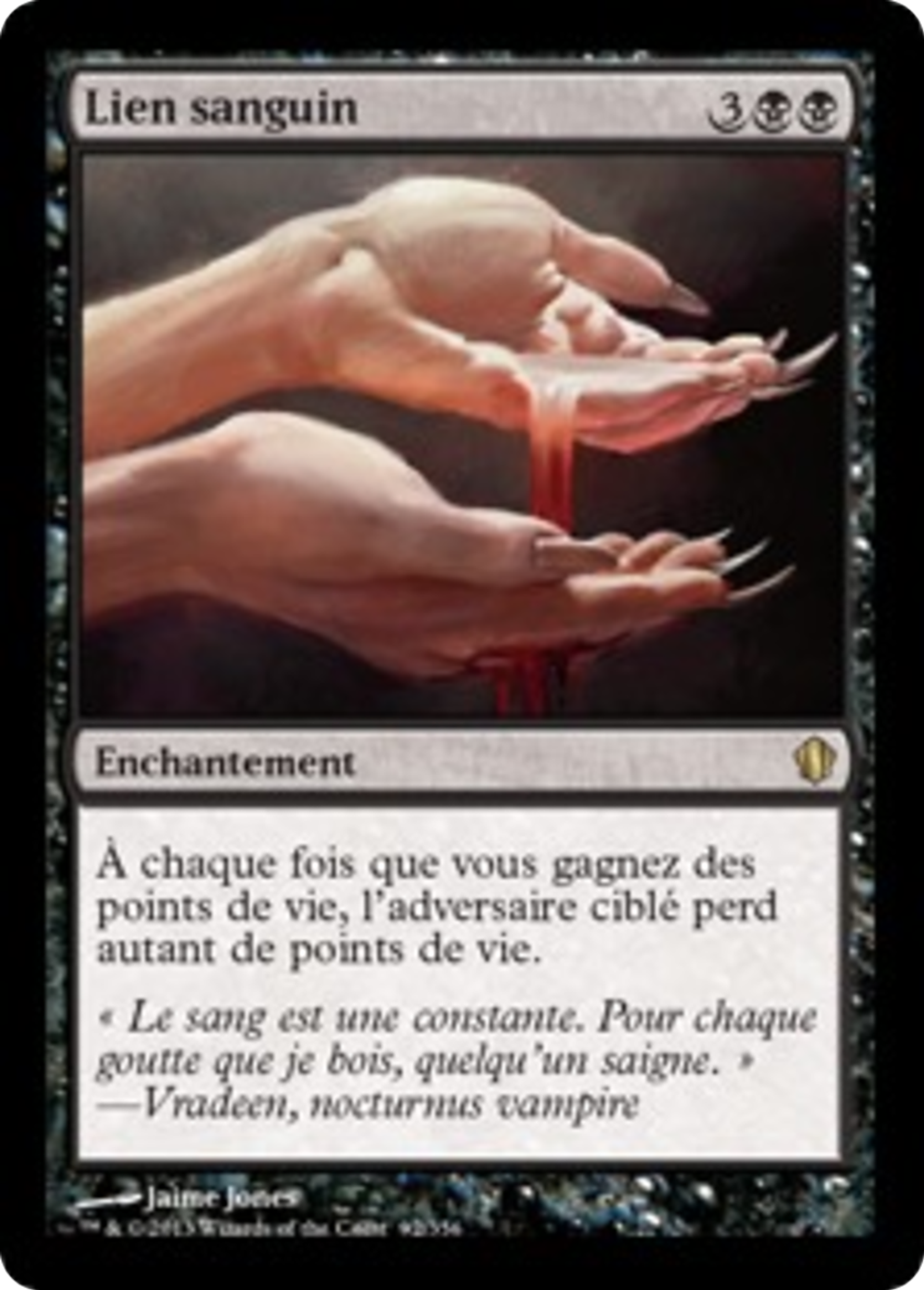 Lien sanguin — Commander 2013 — Magic: The Gathering
