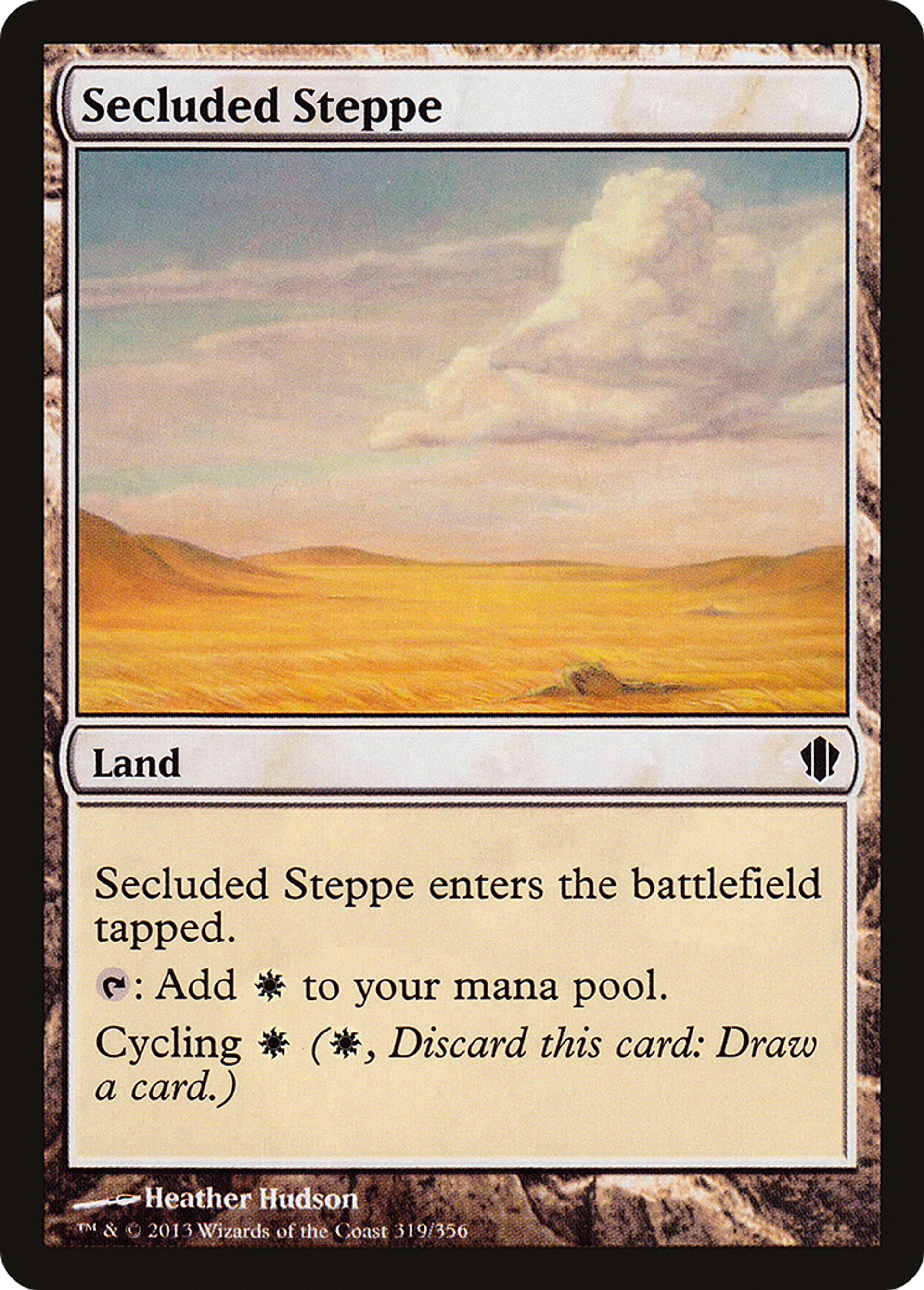 Secluded Steppe — Commander 2013 — Magic: The Gathering