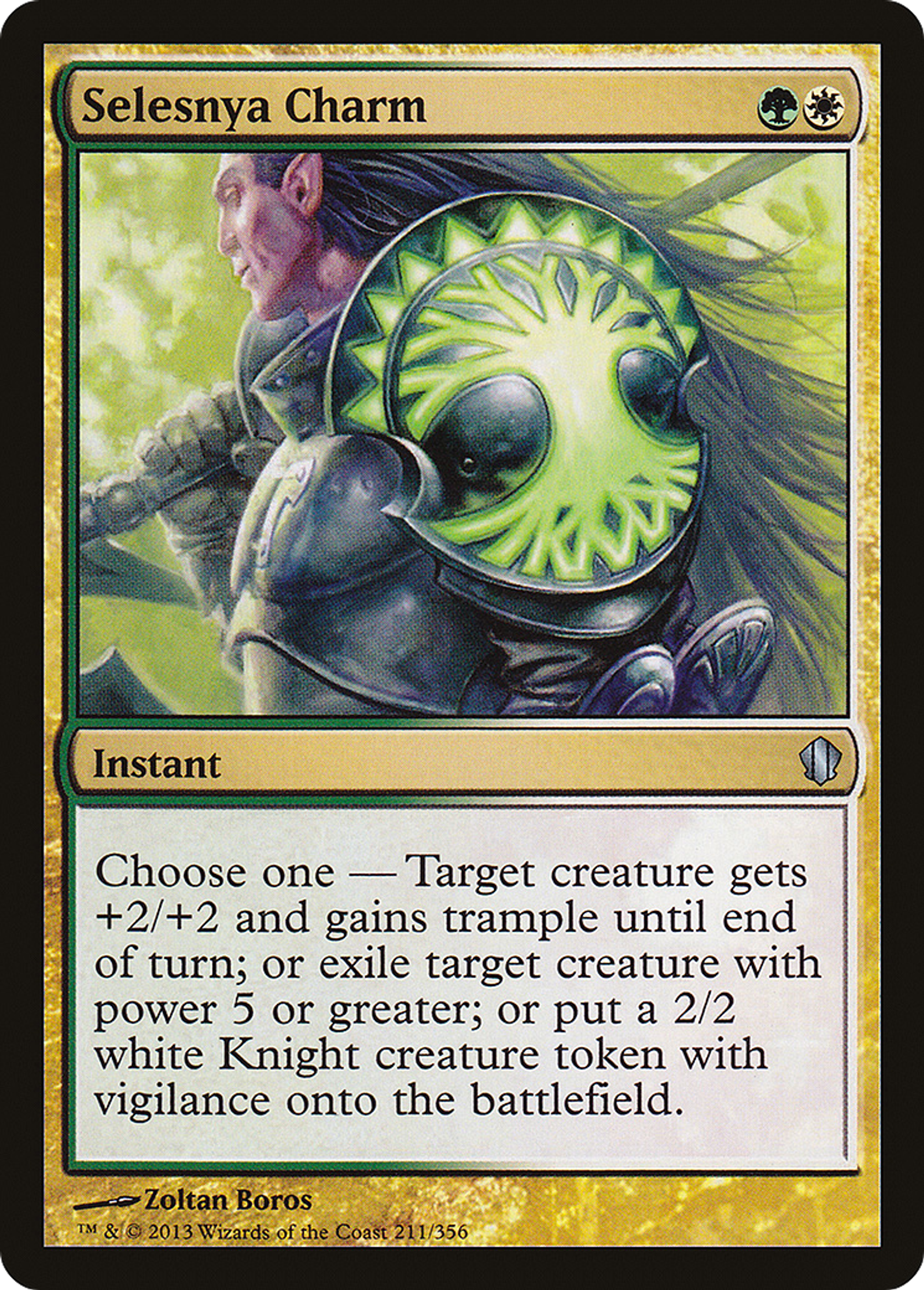 Selesnya Charm — Commander 2013 — Magic: The Gathering