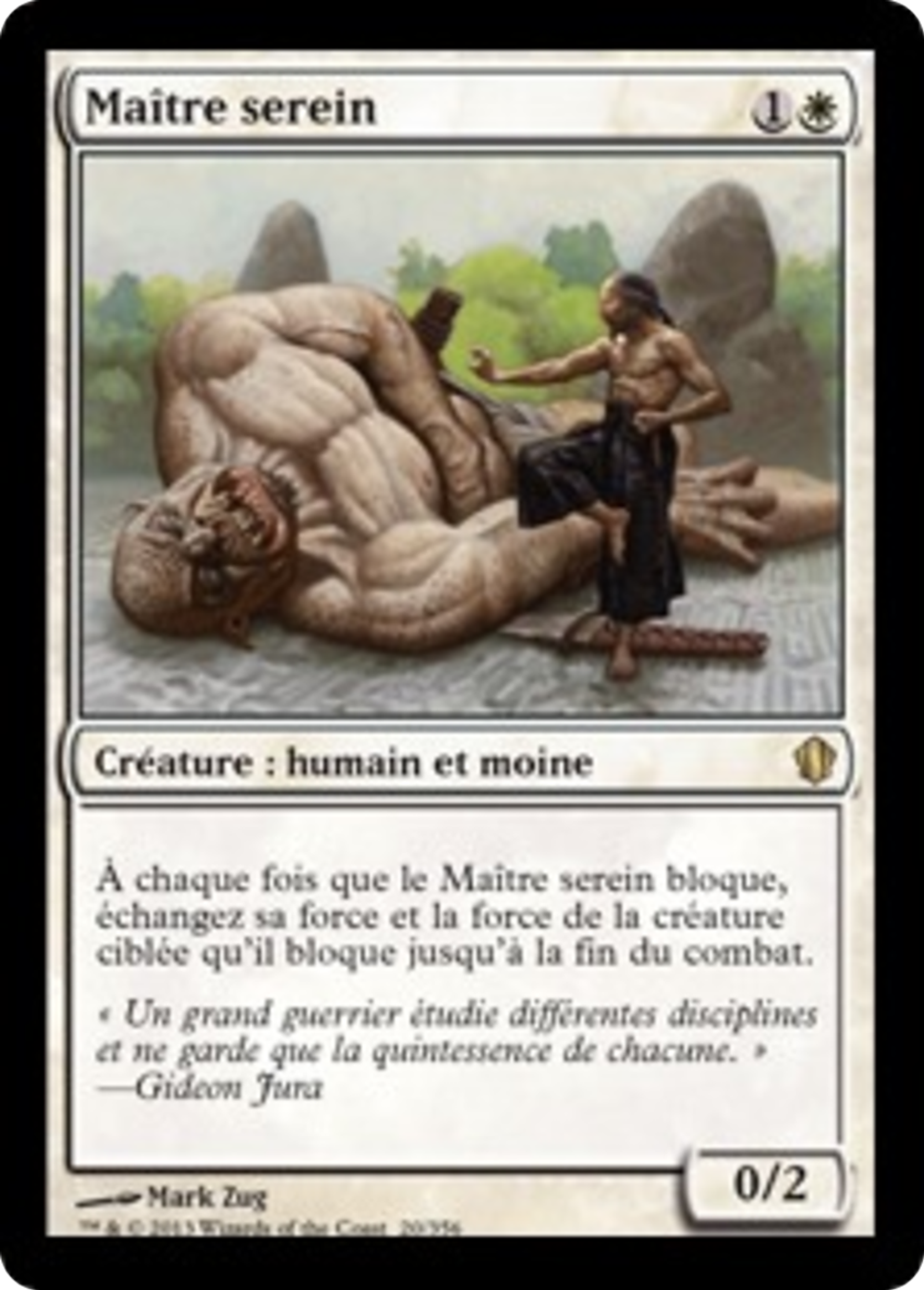 Maître serein — Commander 2013 — Magic: The Gathering