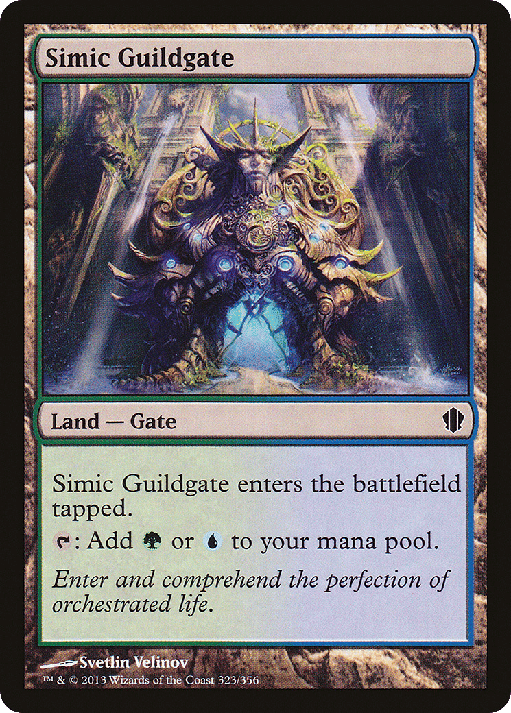 Simic Guildgate — Commander 2013 — Magic: The Gathering