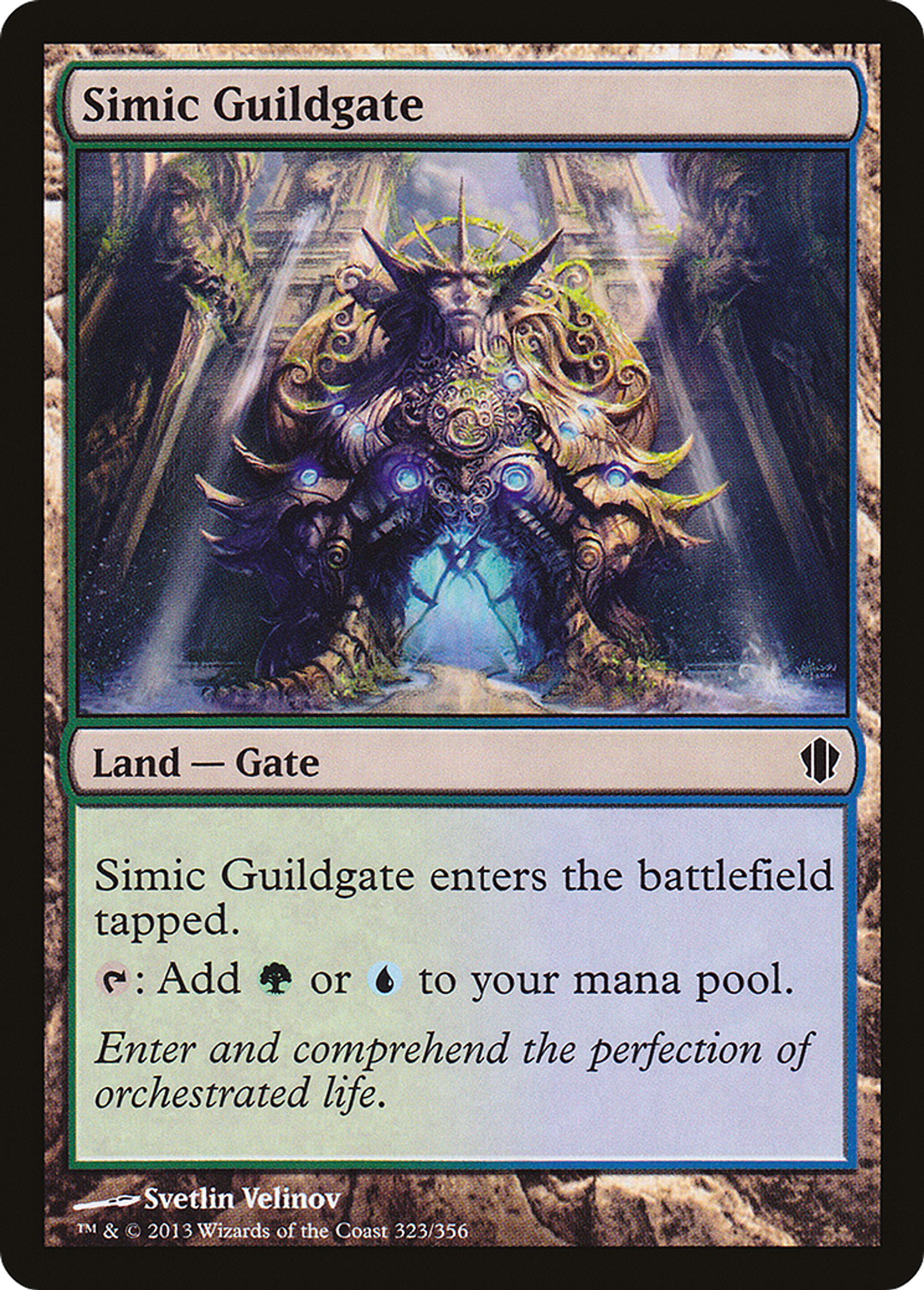Simic Guildgate — Commander 2013 — Magic: The Gathering