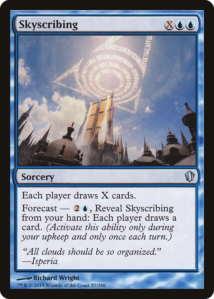 Skyscribing — Commander 2013 — Magic: The Gathering
