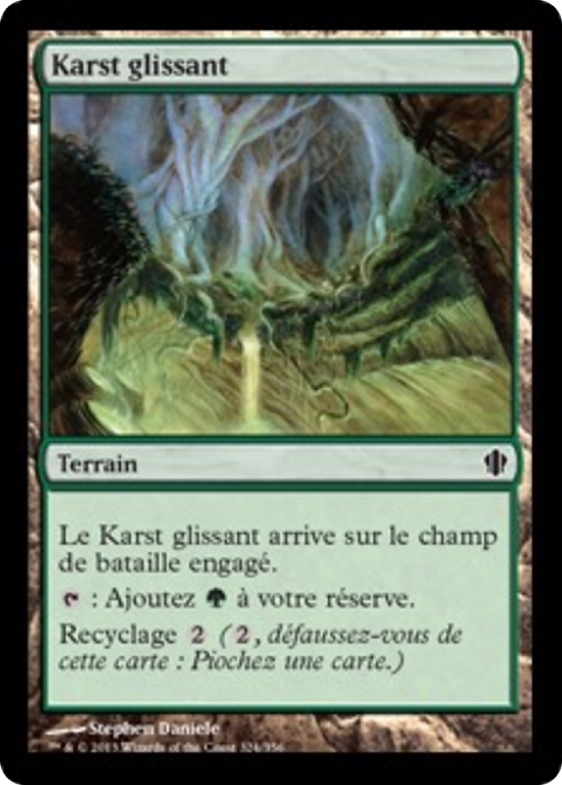 Karst glissant — Commander 2013 — Magic: The Gathering