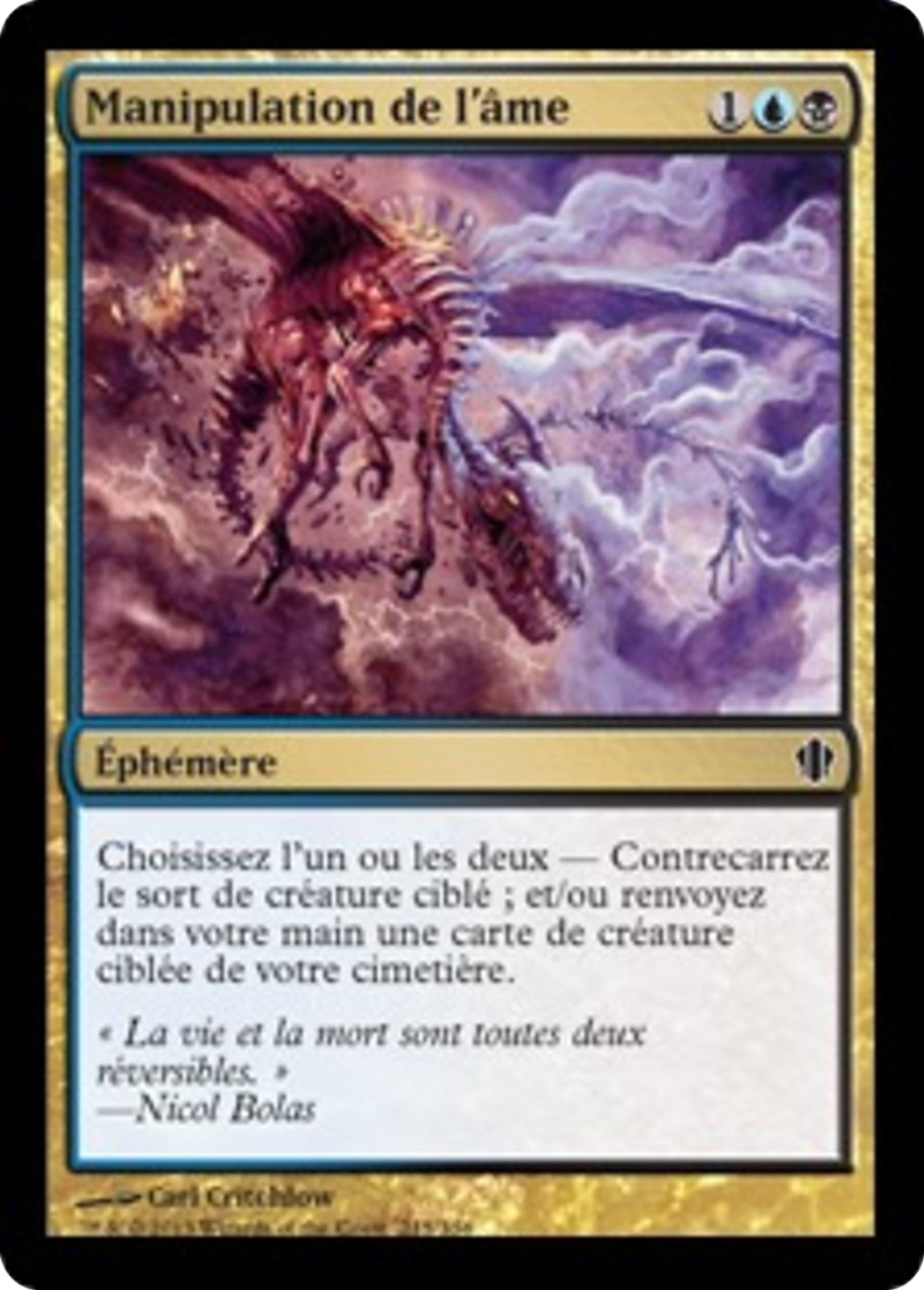 Manipulation de l'âme — Commander 2013 — Magic: The Gathering