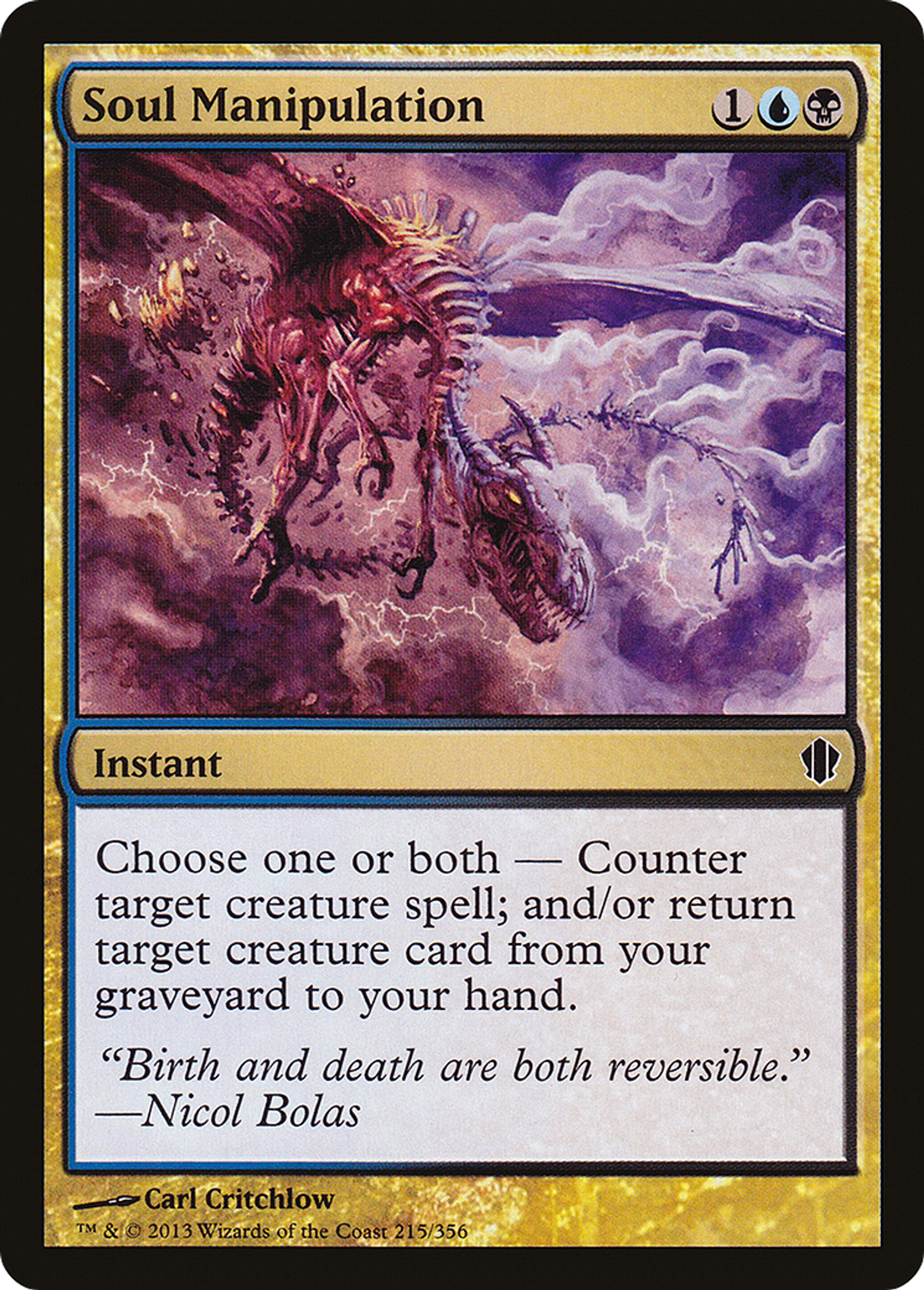 Soul Manipulation — Commander 2013 — Magic: The Gathering