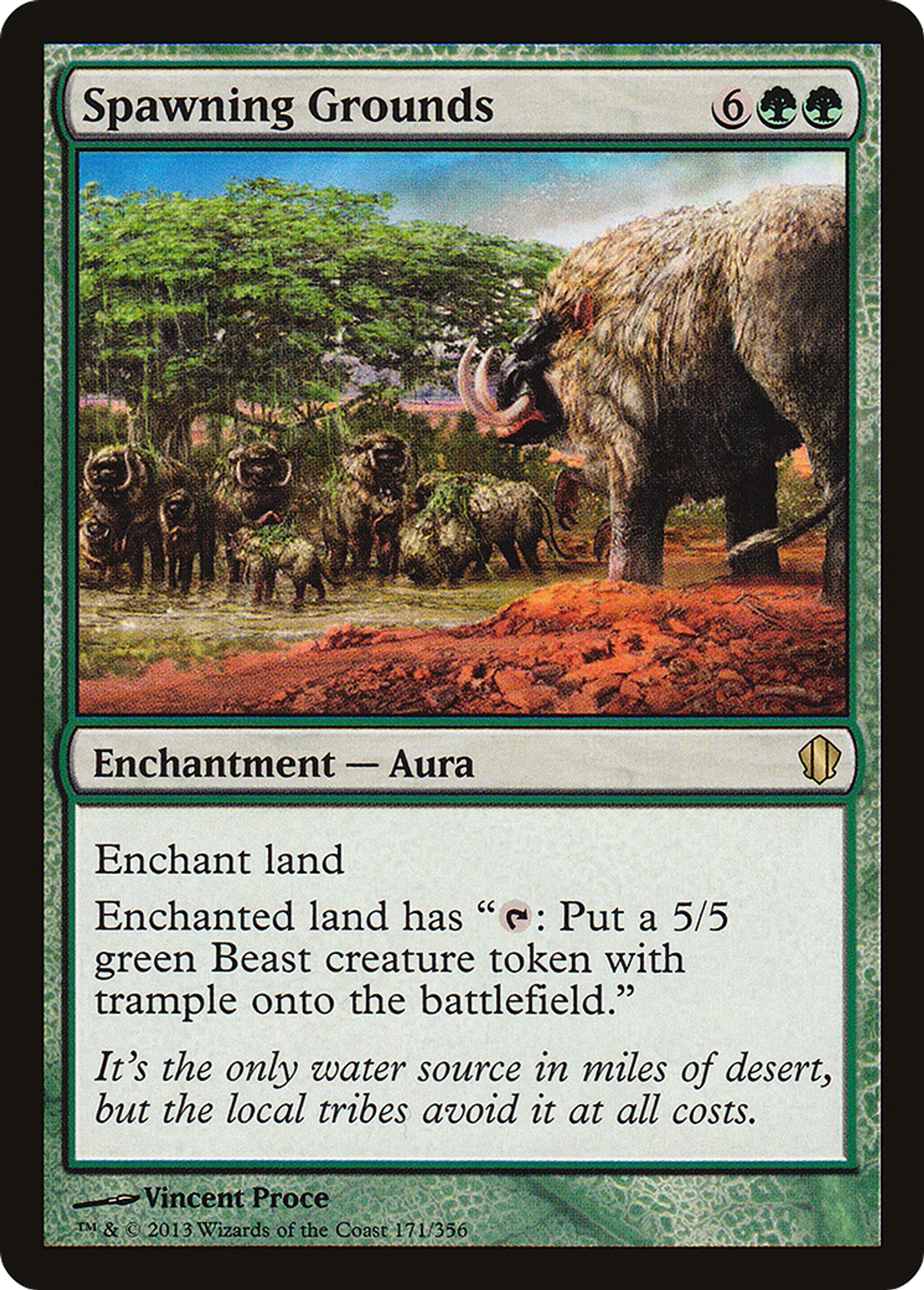Spawning Grounds — Commander 2013 — Magic: The Gathering