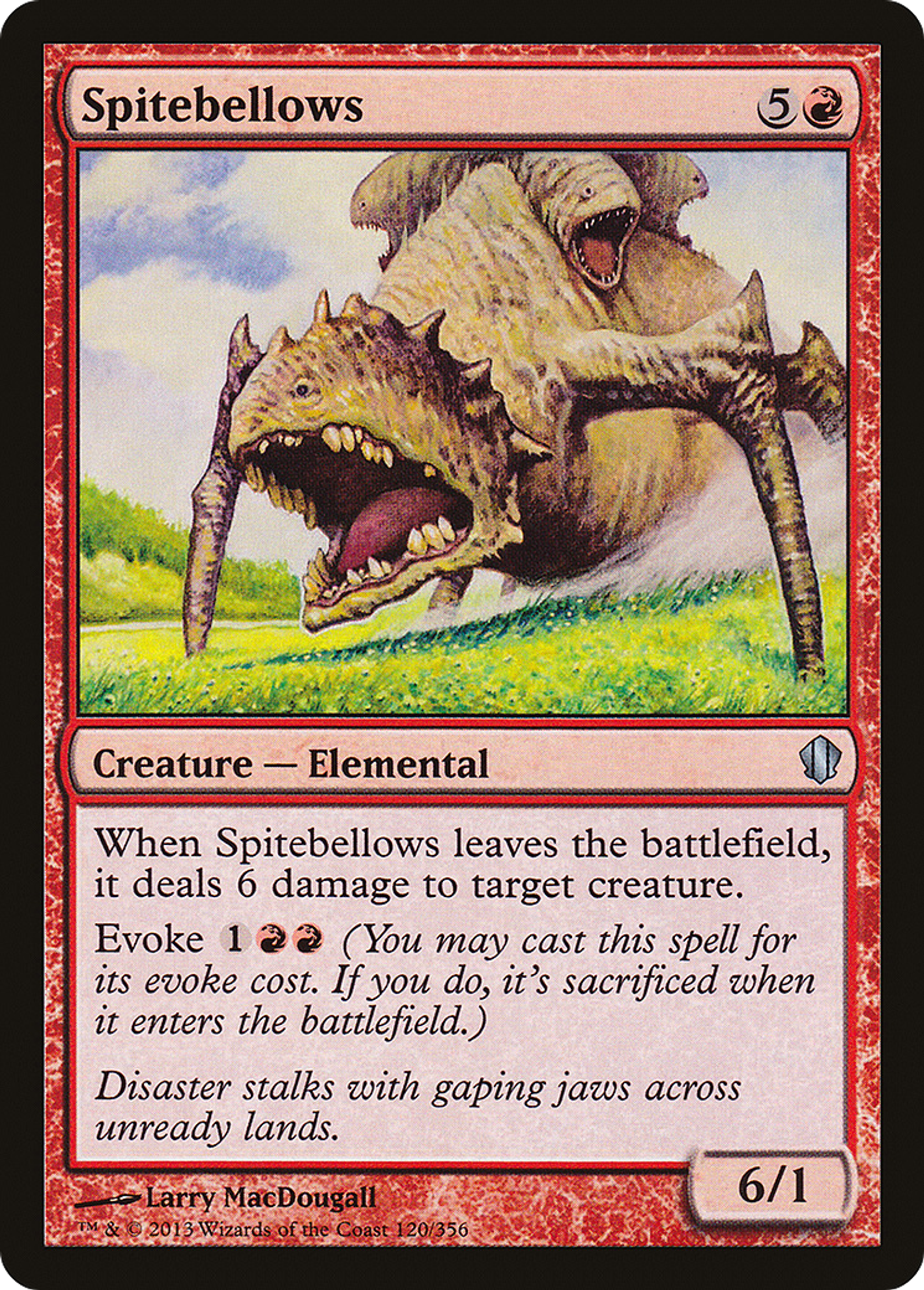 Spitebellows — Commander 2013 — Magic: The Gathering