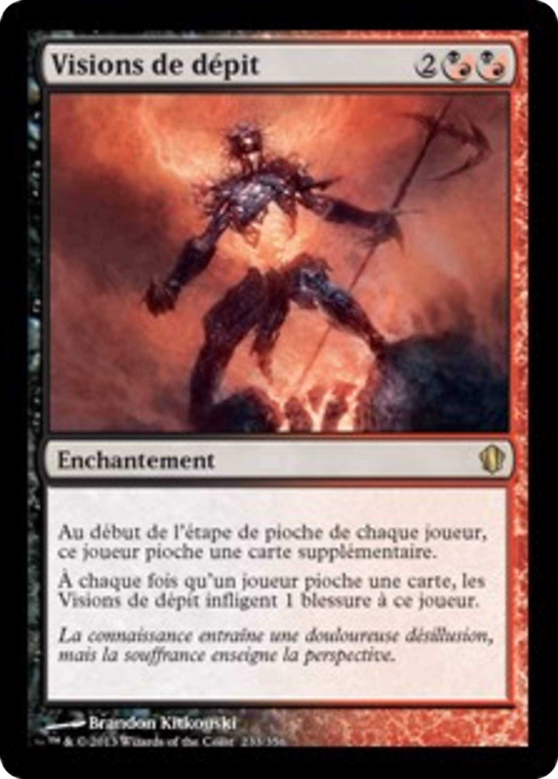 Visions de dépit — Commander 2013 — Magic: The Gathering