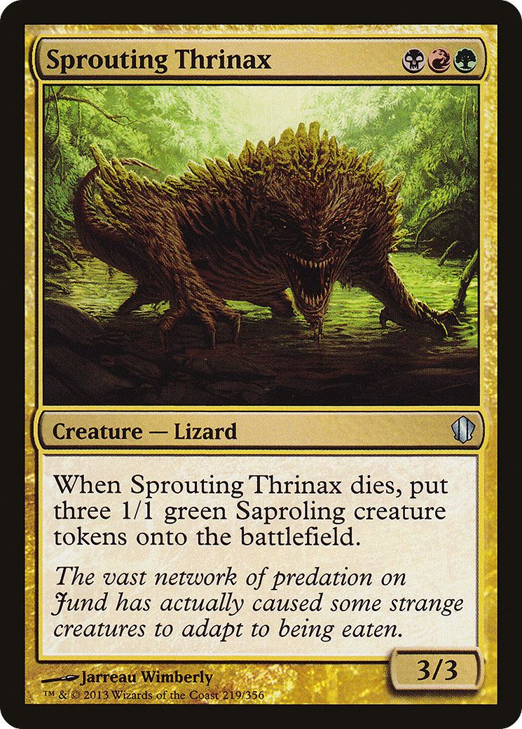 Sprouting Thrinax — Commander 2013 — Magic: The Gathering