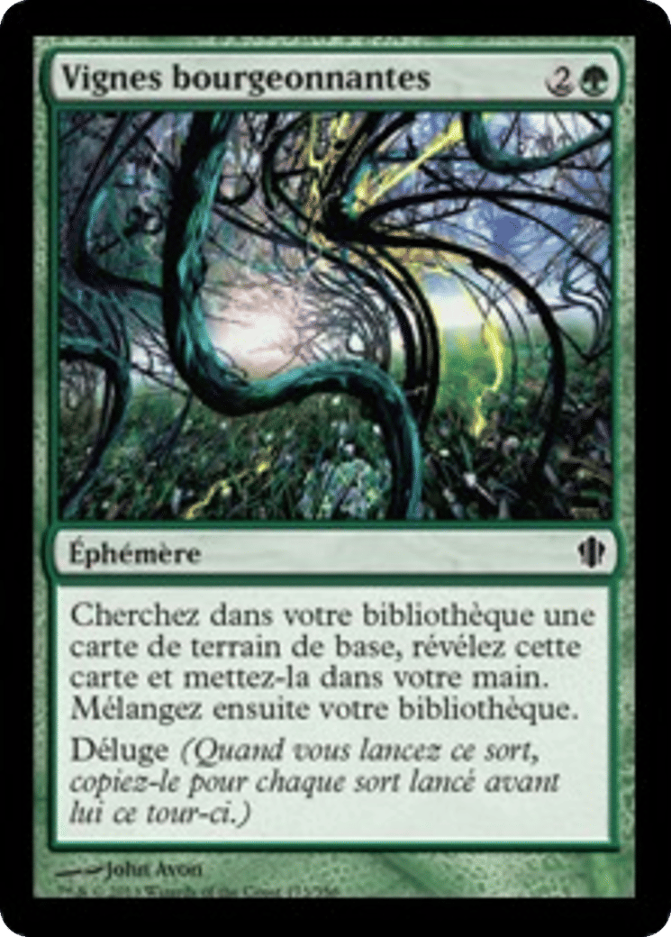 Vignes bourgeonnantes — Commander 2013 — Magic: The Gathering