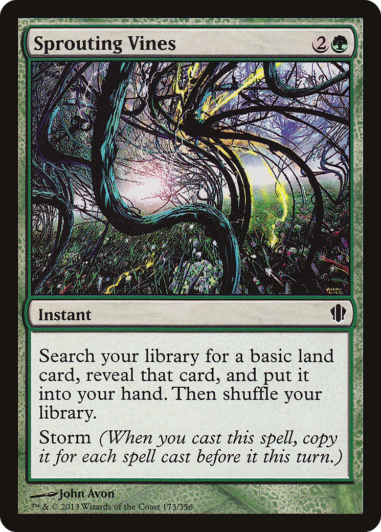 Sprouting Vines — Commander 2013 — Magic: The Gathering