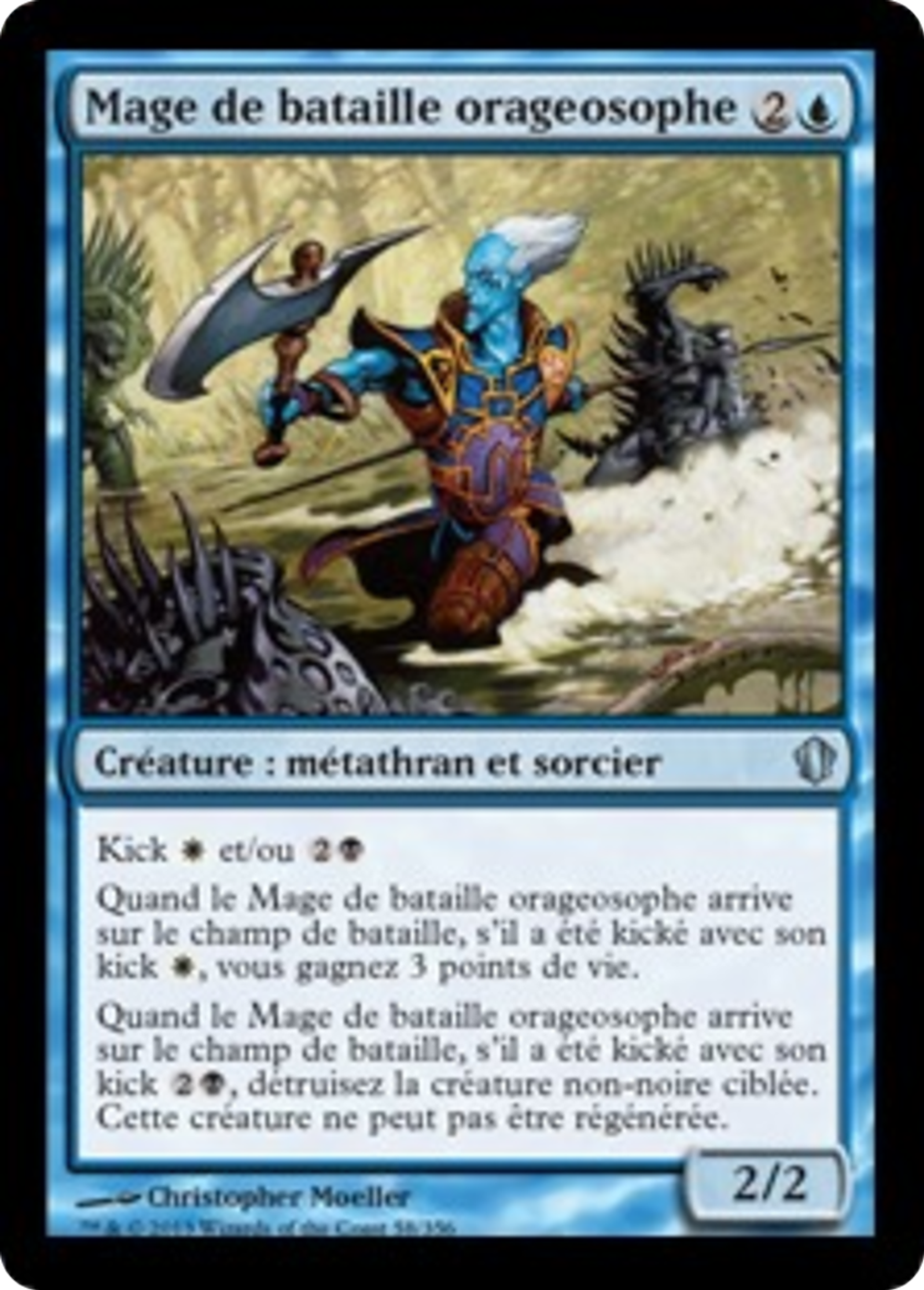 Mage de bataille orageosophe — Commander 2013 — Magic: The Gathering