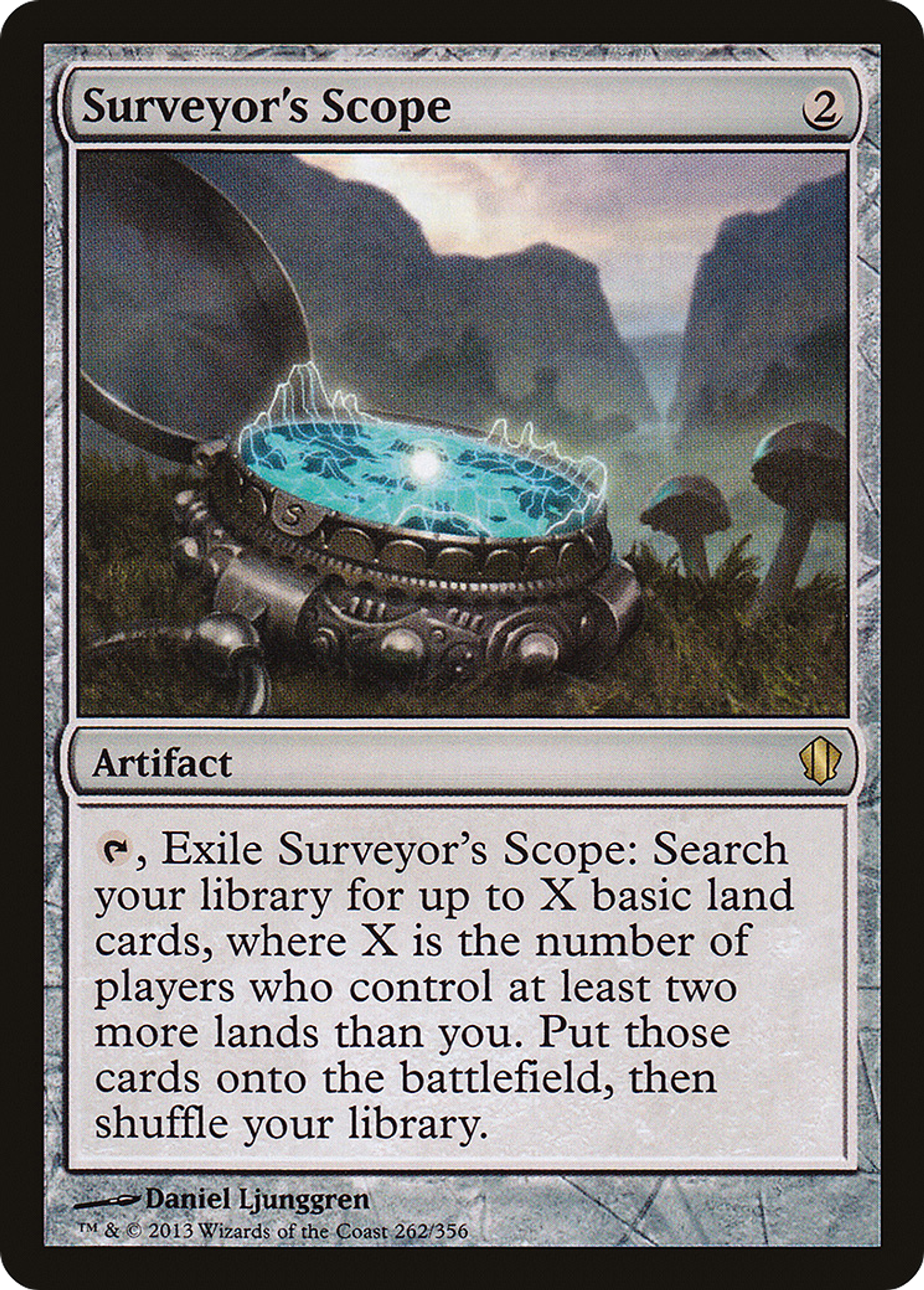 Boussole du géomètre — Commander 2013 — Magic: The Gathering