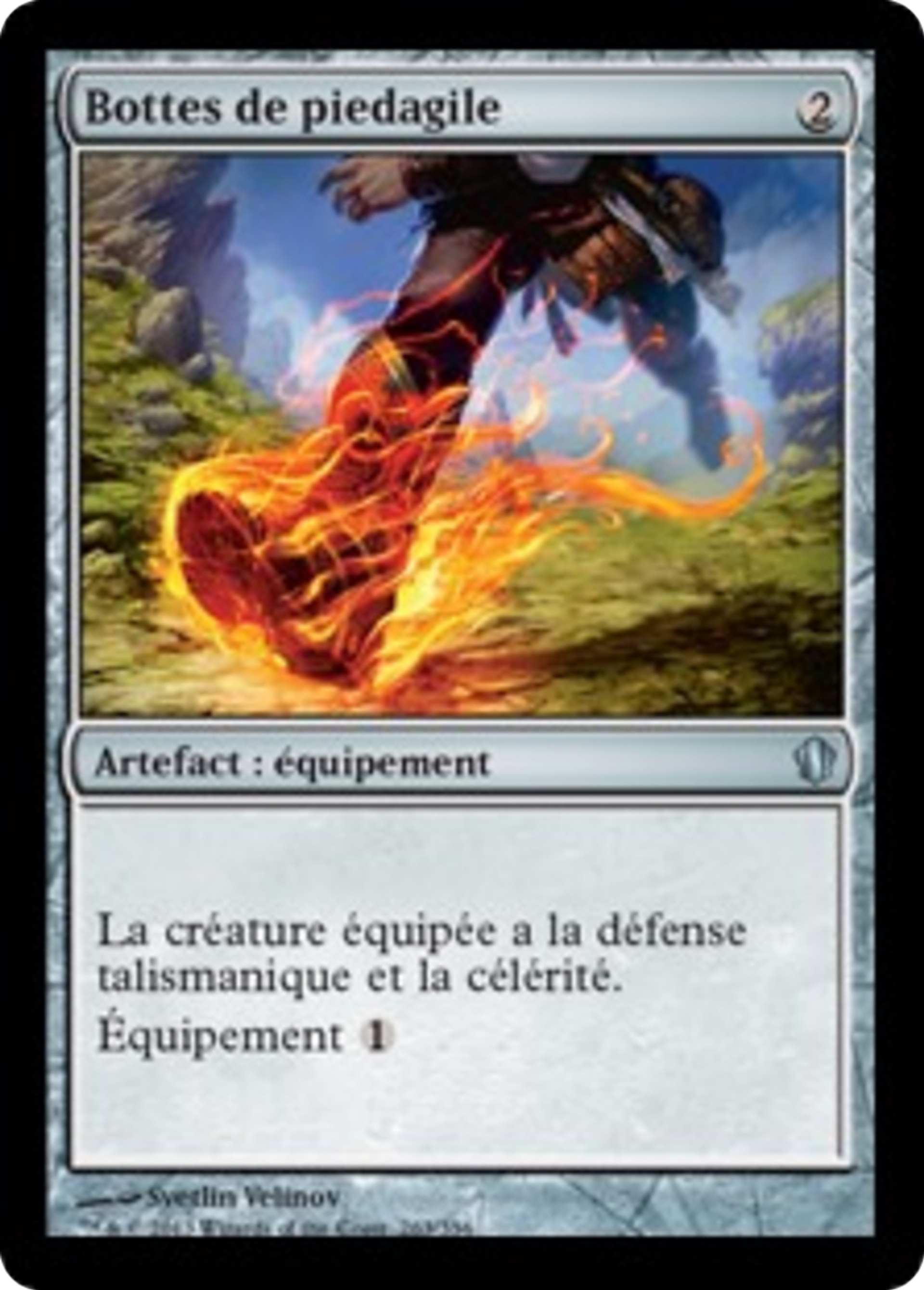 Bottes de piedagile — Commander 2013 — Magic: The Gathering