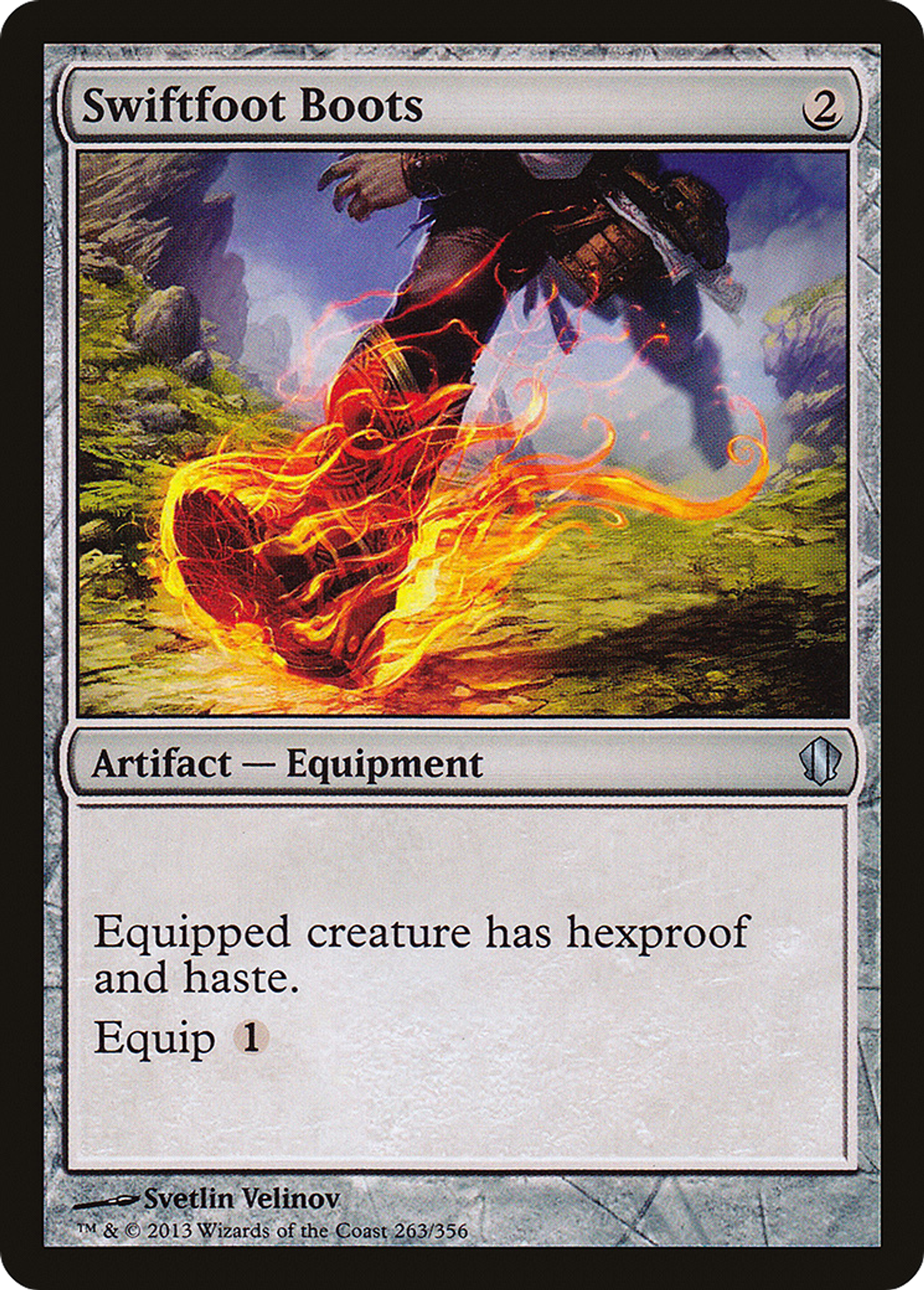 Swiftfoot Boots — Commander 2013 — Magic: The Gathering