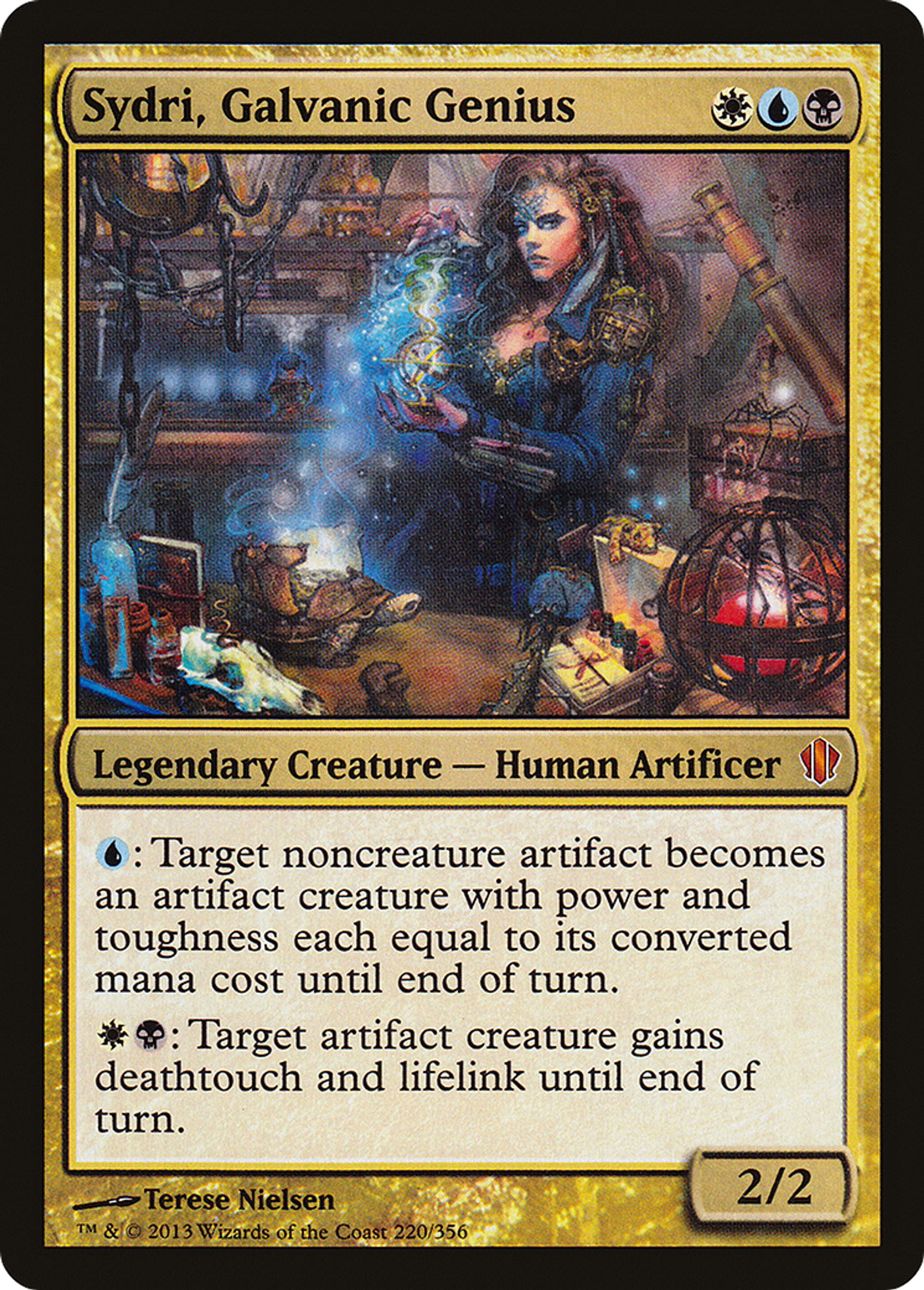 Sydri, Galvanic Genius — Commander 2013 — Magic: The Gathering