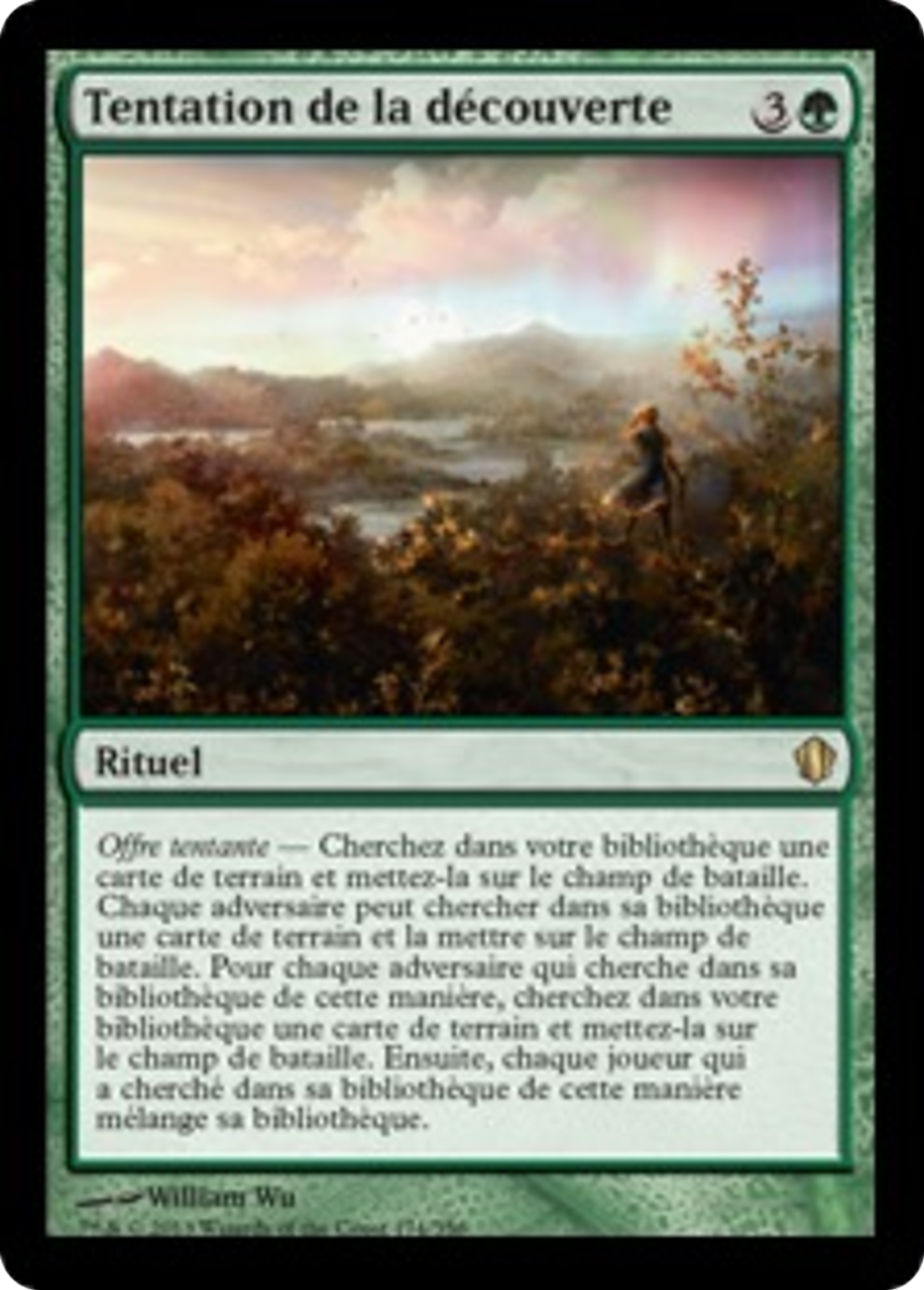 Tentation de la découverte — Commander 2013 — Magic: The Gathering