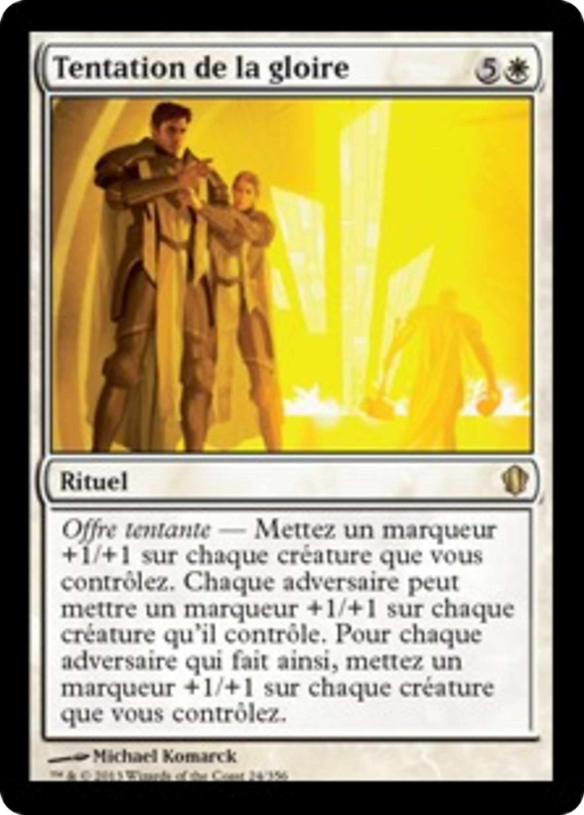 Tentation de la gloire — Commander 2013 — Magic: The Gathering