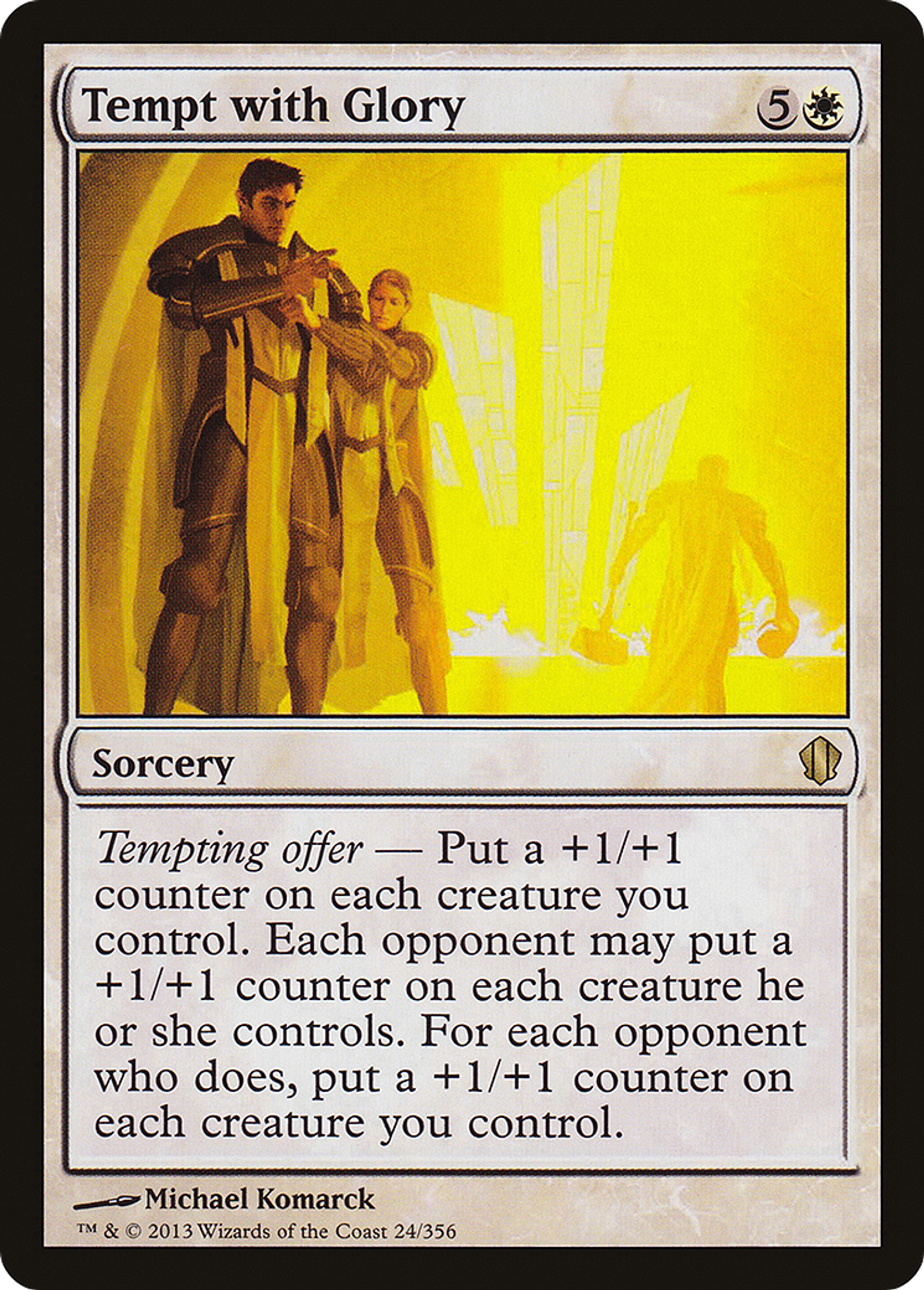 Tempt with Glory — Commander 2013 — Magic: The Gathering