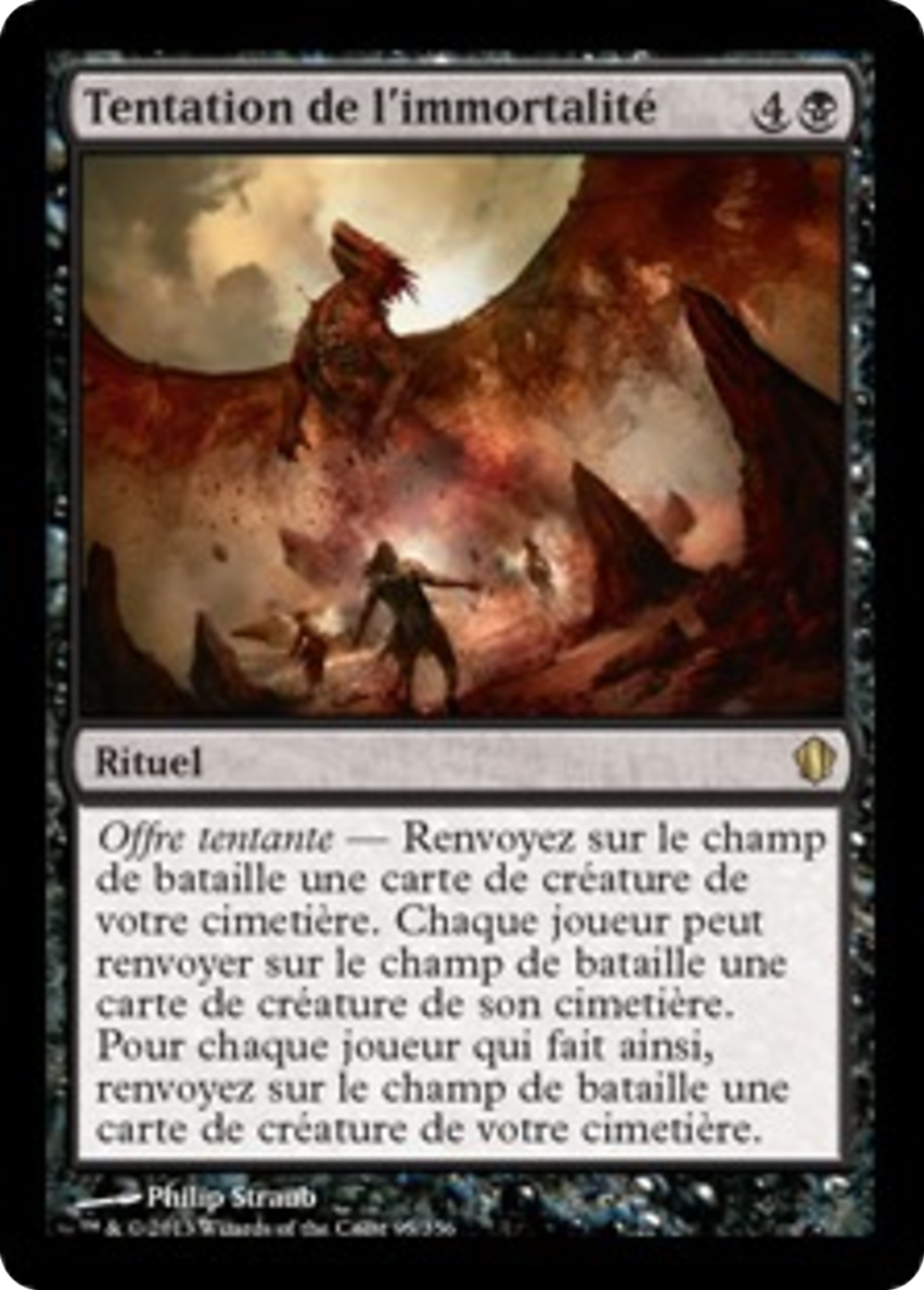 Tentation de l'immortalité — Commander 2013 — Magic: The Gathering