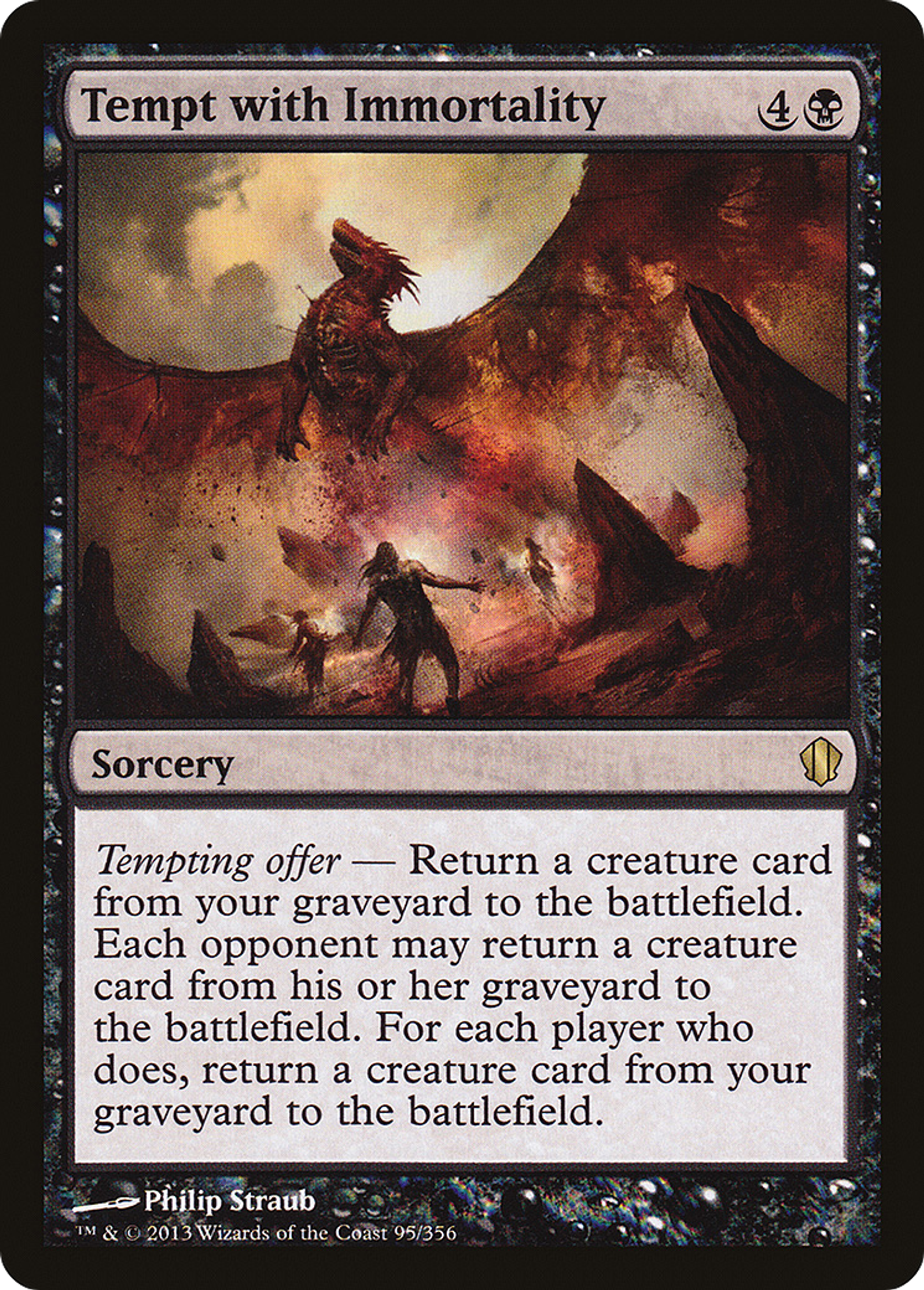 Tempt with Immortality — Commander 2013 — Magic: The Gathering