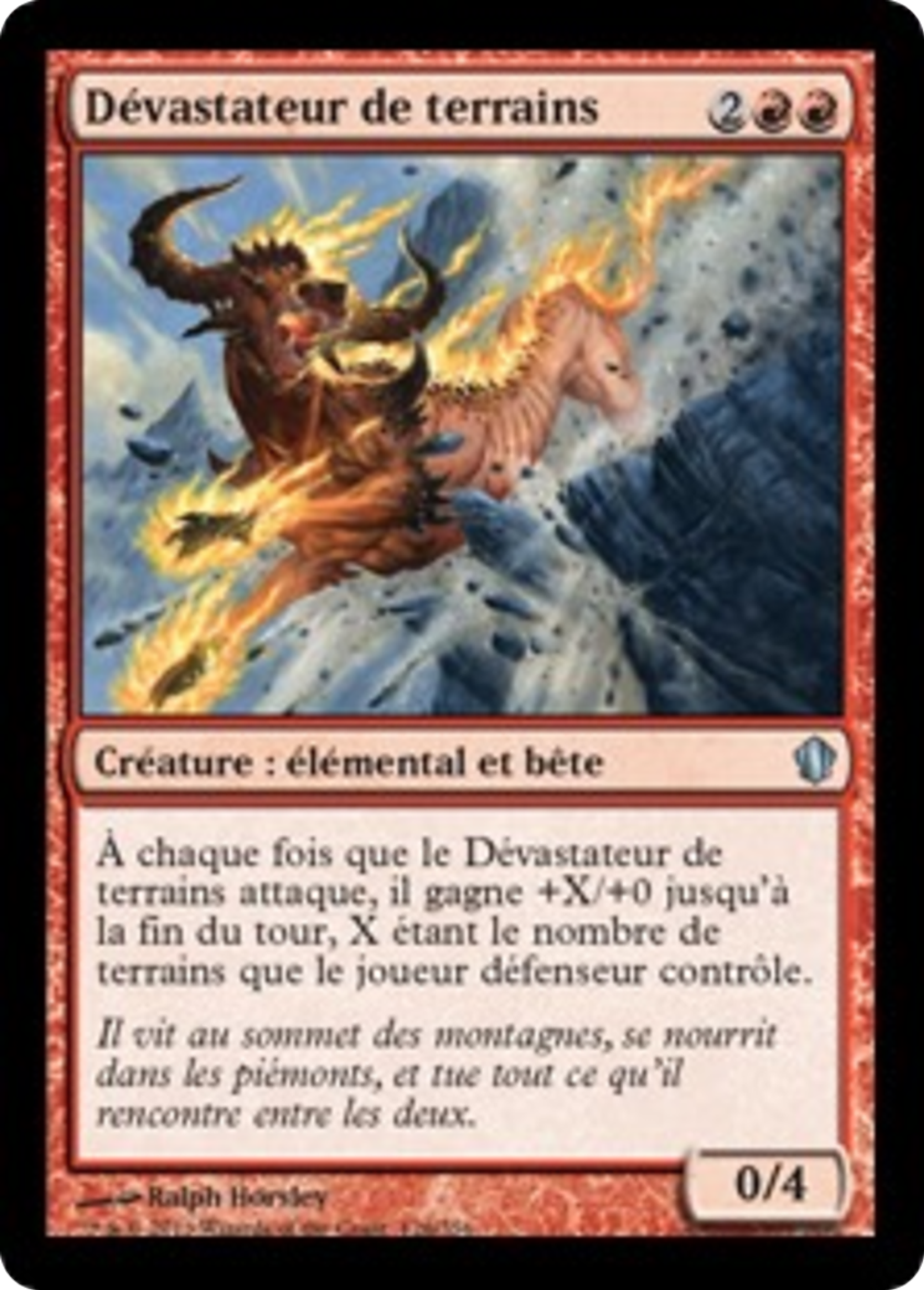 Dévastateur de terrains — Commander 2013 — Magic: The Gathering