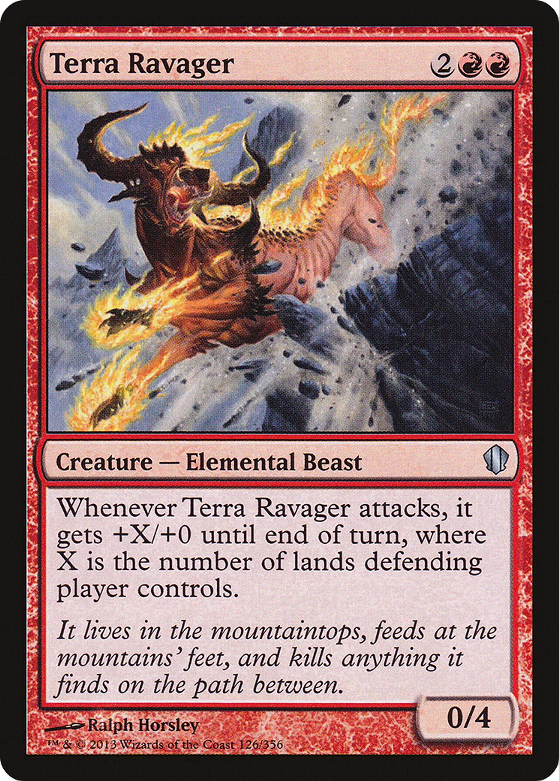 Terra Ravager — Commander 2013 — Magic: The Gathering
