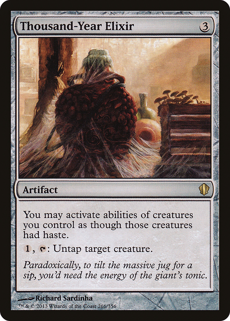 Thousand-Year Elixir — Commander 2013 — Magic: The Gathering